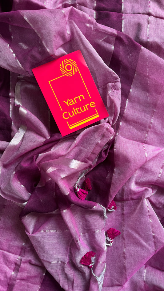 Berry Whirl - Dark pink, light pink and wine colour block hues, mul cotton YCBCBSM03