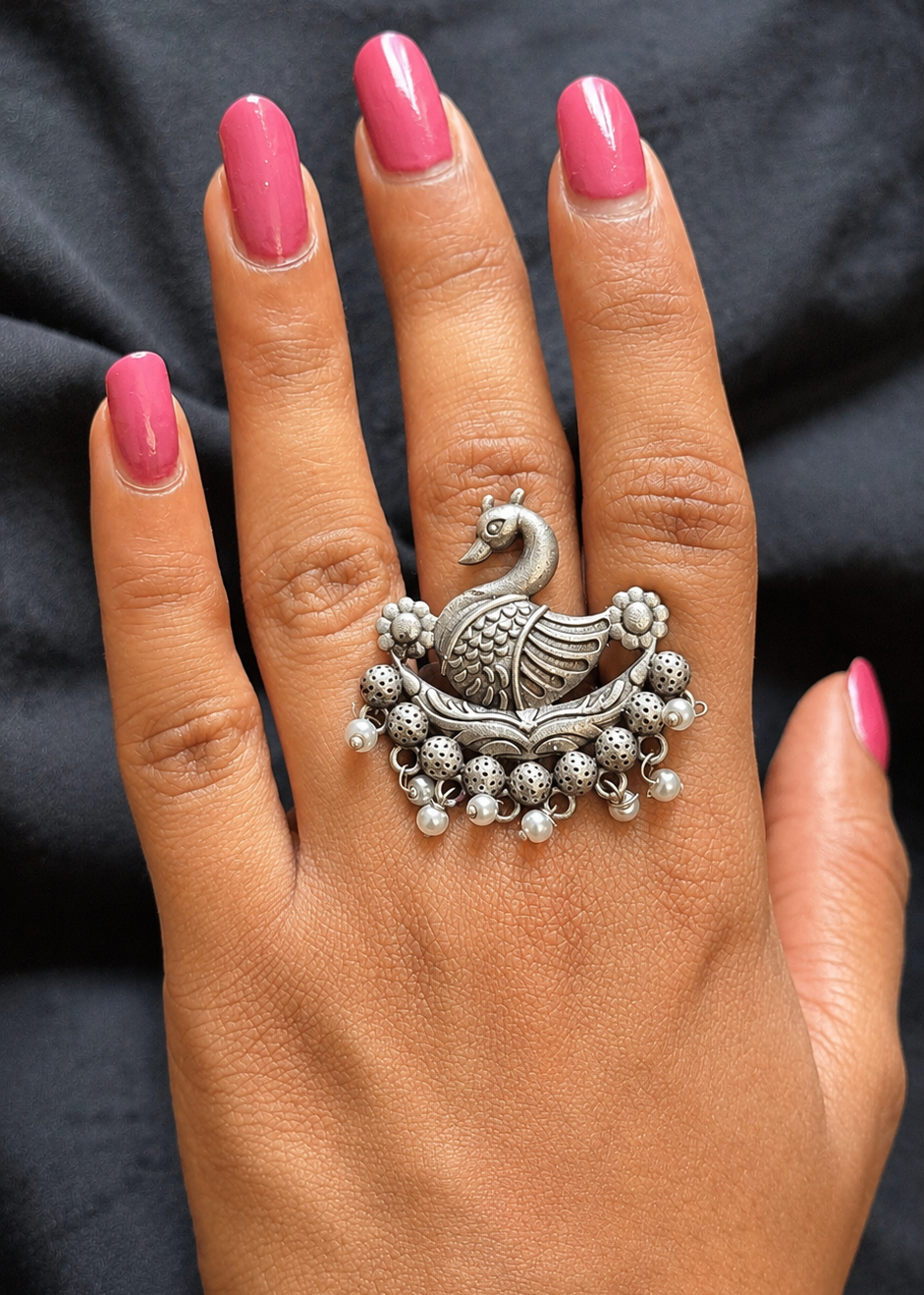 Adjustable ring, bird - YCOSFR598