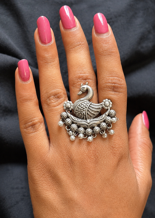 Adjustable ring, bird - YCOSFR598
