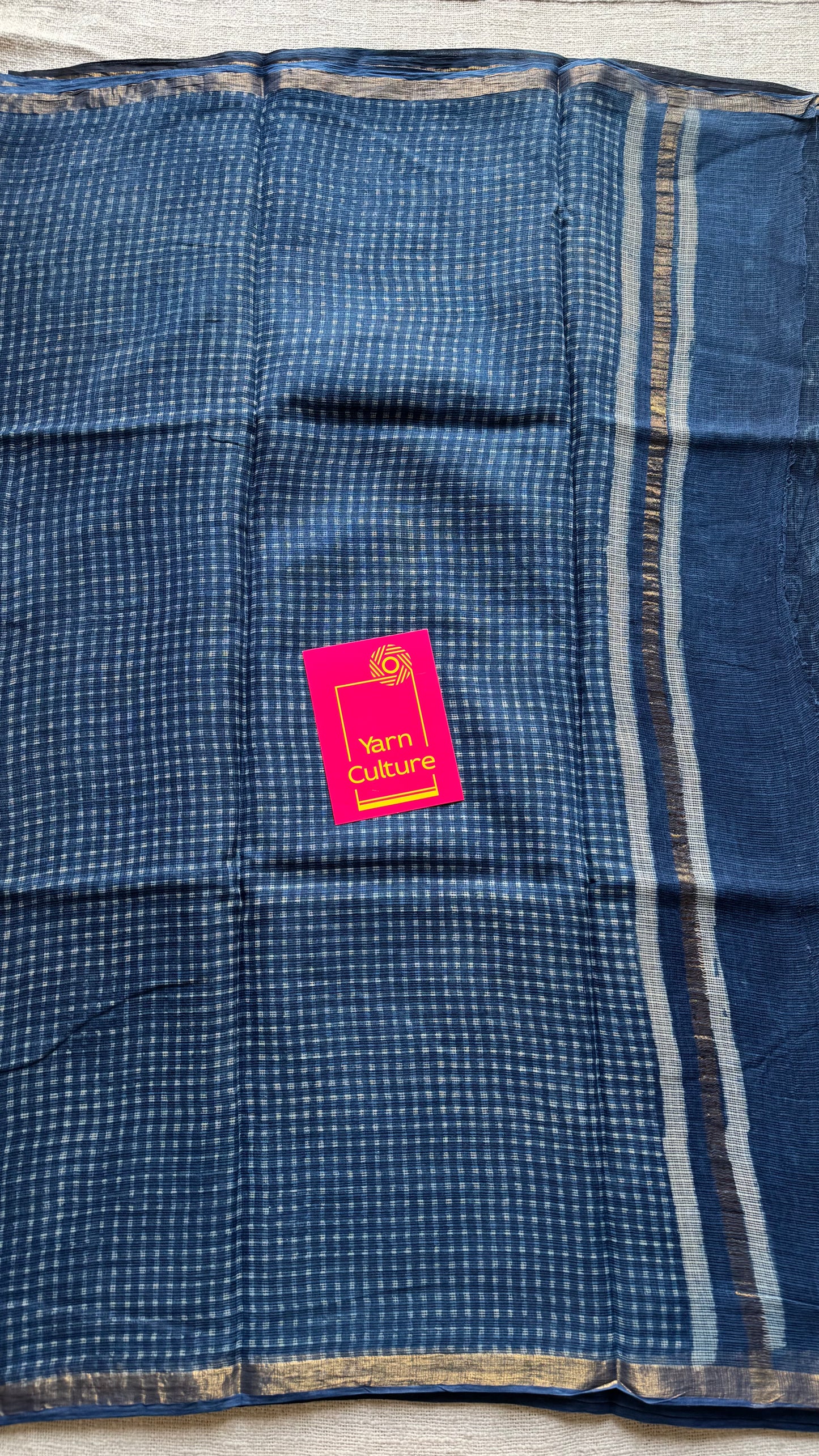 Raatrang, Kota Doria with zari border - YCTOROCBP79