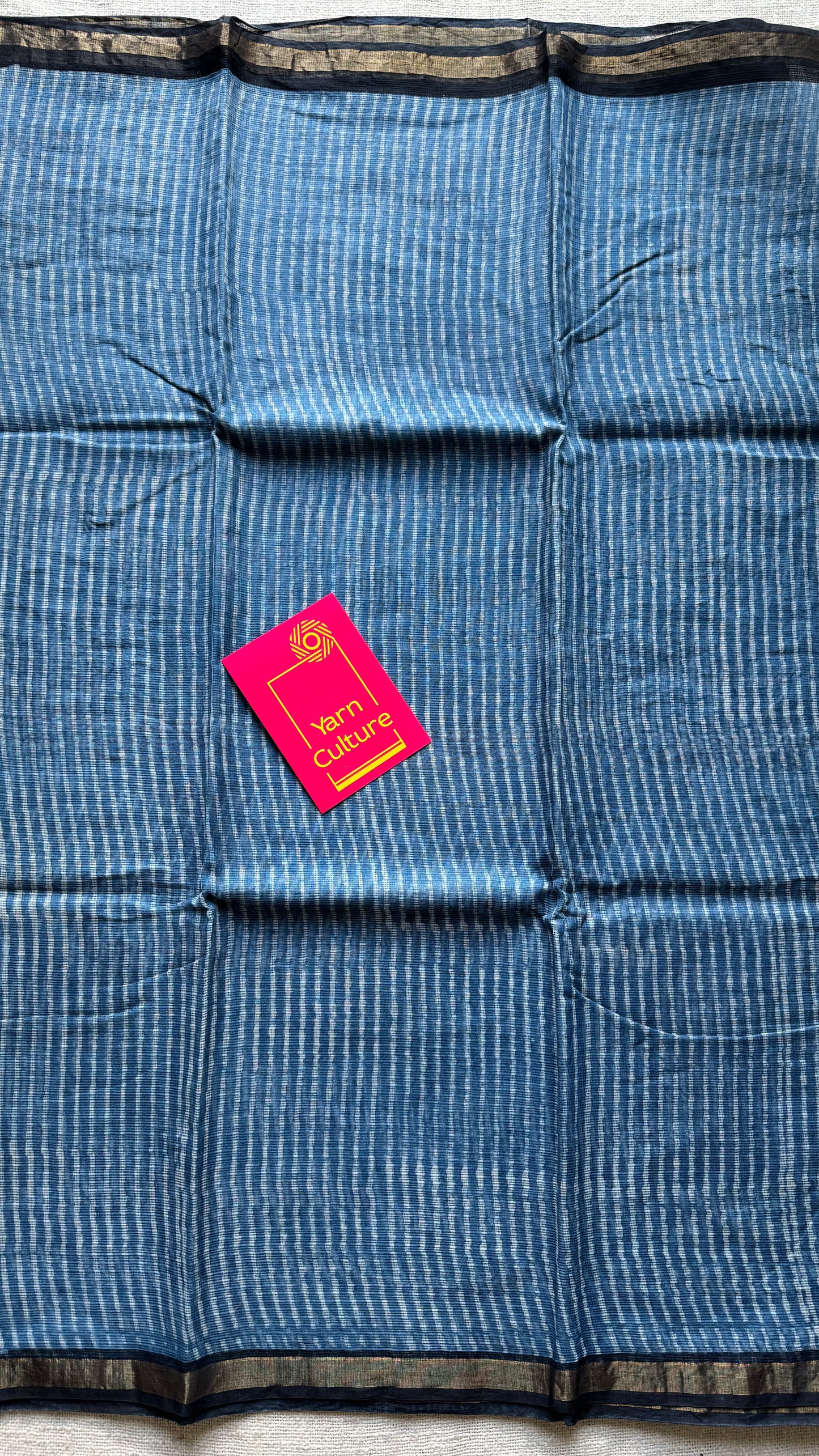 Bindu, Kota Doria with zari border - YCTORDEKD18