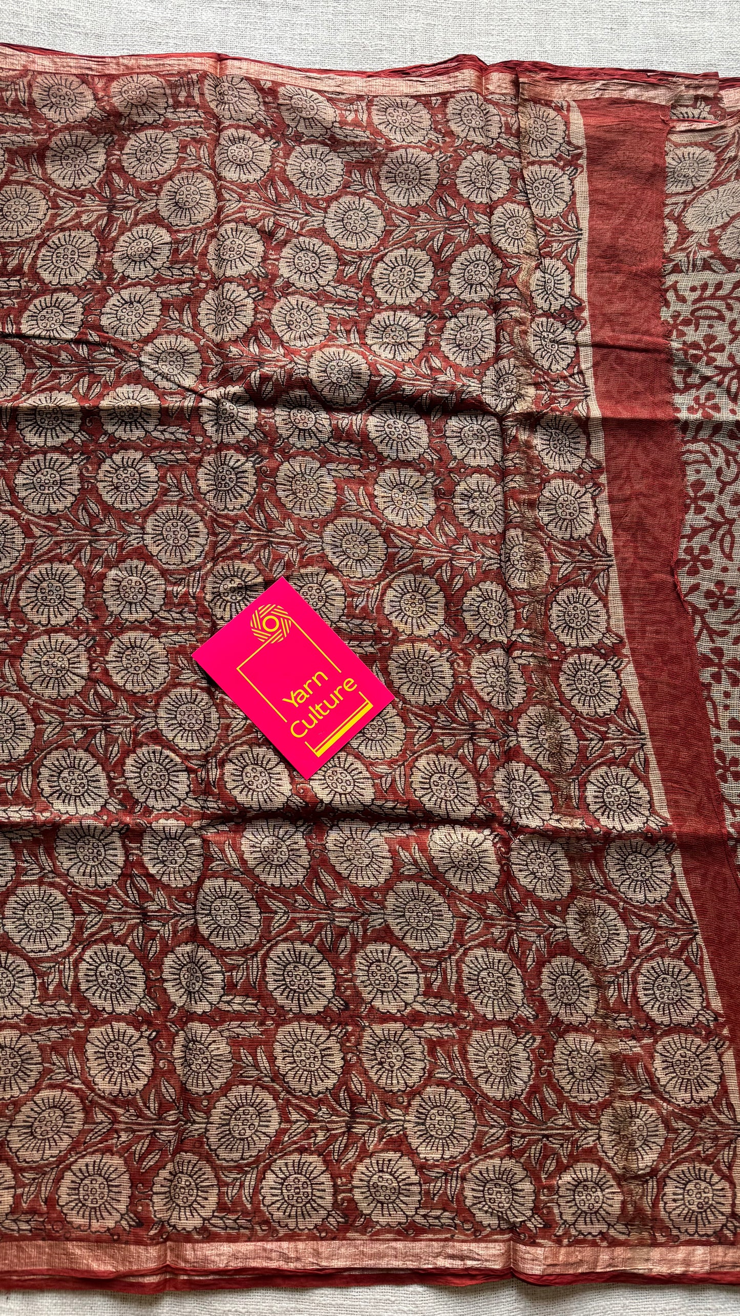 Ruhika, Kota Doria with zari border - YCTOROCBP77