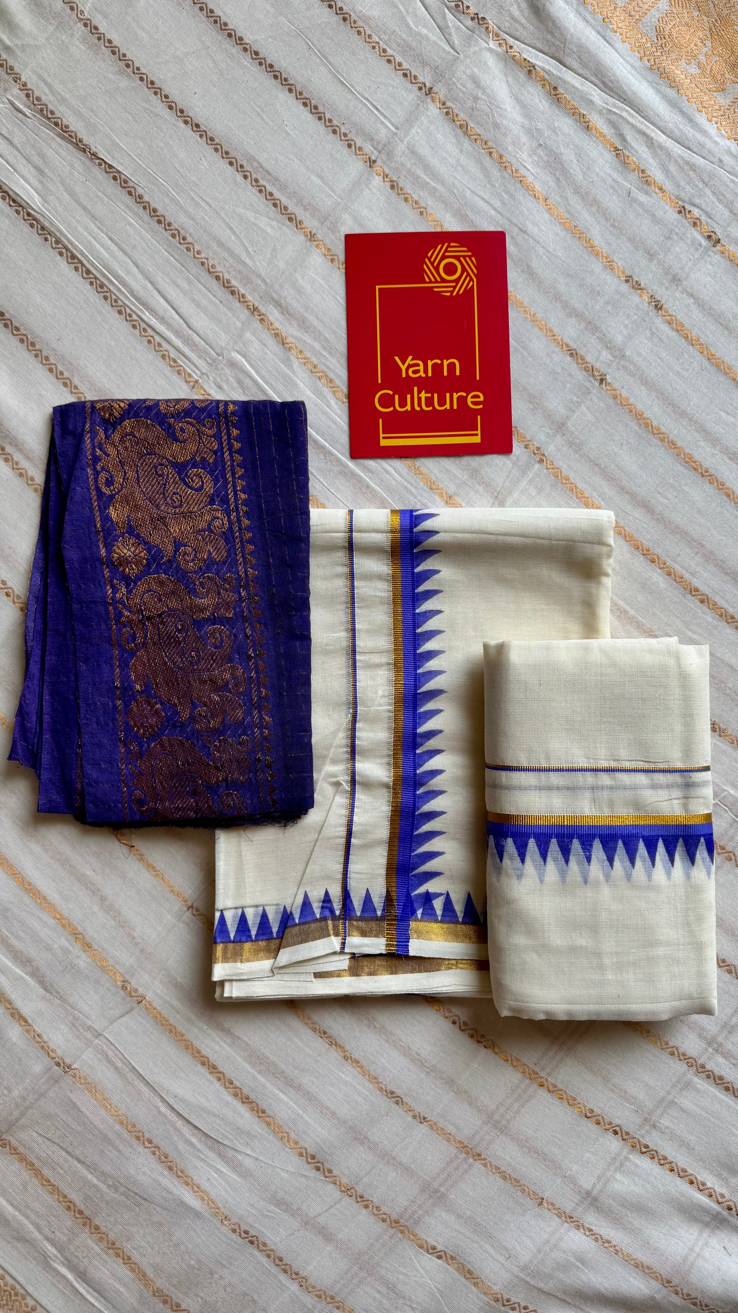 Set mund, light purple temple border - YCIEON116