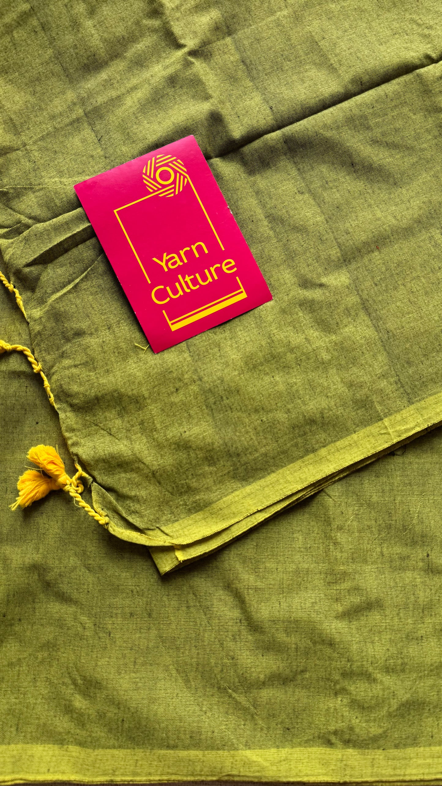 Light green soft cotton saree  - YCBCKCAP21