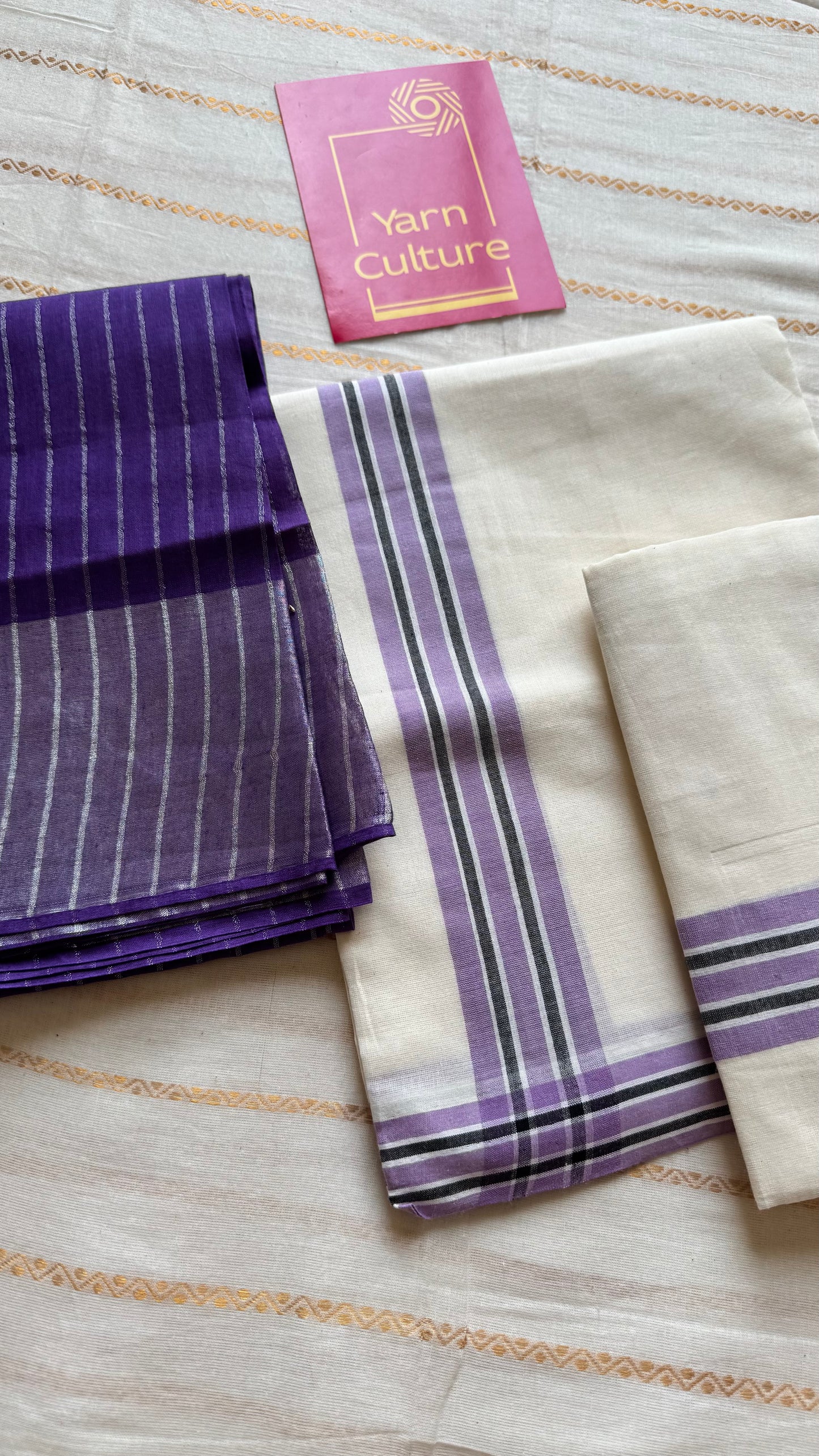 Set mund, purple lines - YCIEON127