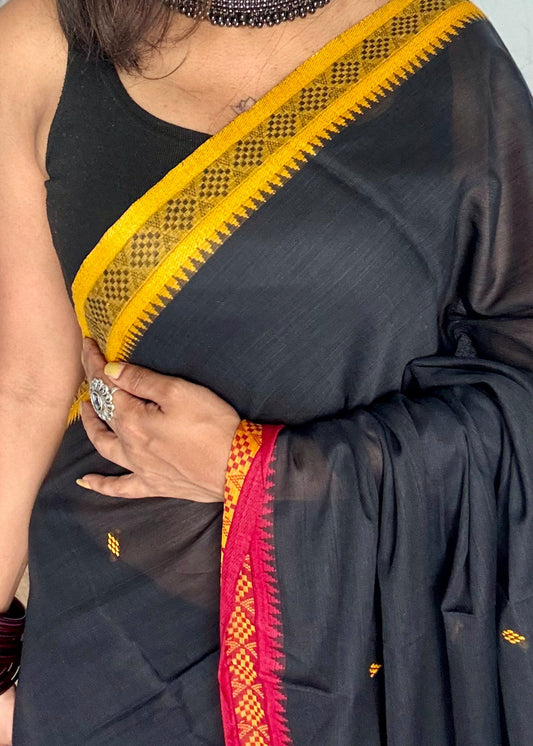 dhaniakhali saree, dhonekhali saree, bengal handloom saree, breathable summer saree, handloom saree