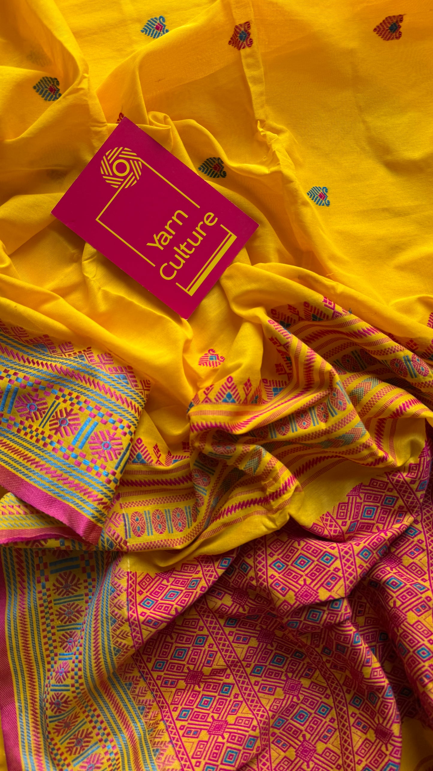 Rongmoni (ৰঙমণি)  - a gem of colors, soft cotton - YCHOTEAJA209