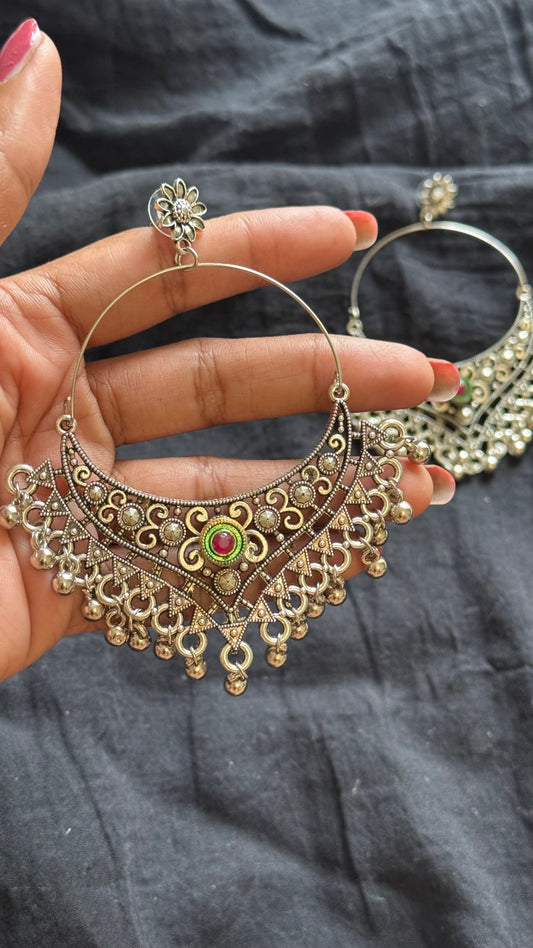 Lightweight chandbali earrings - YCOSER508