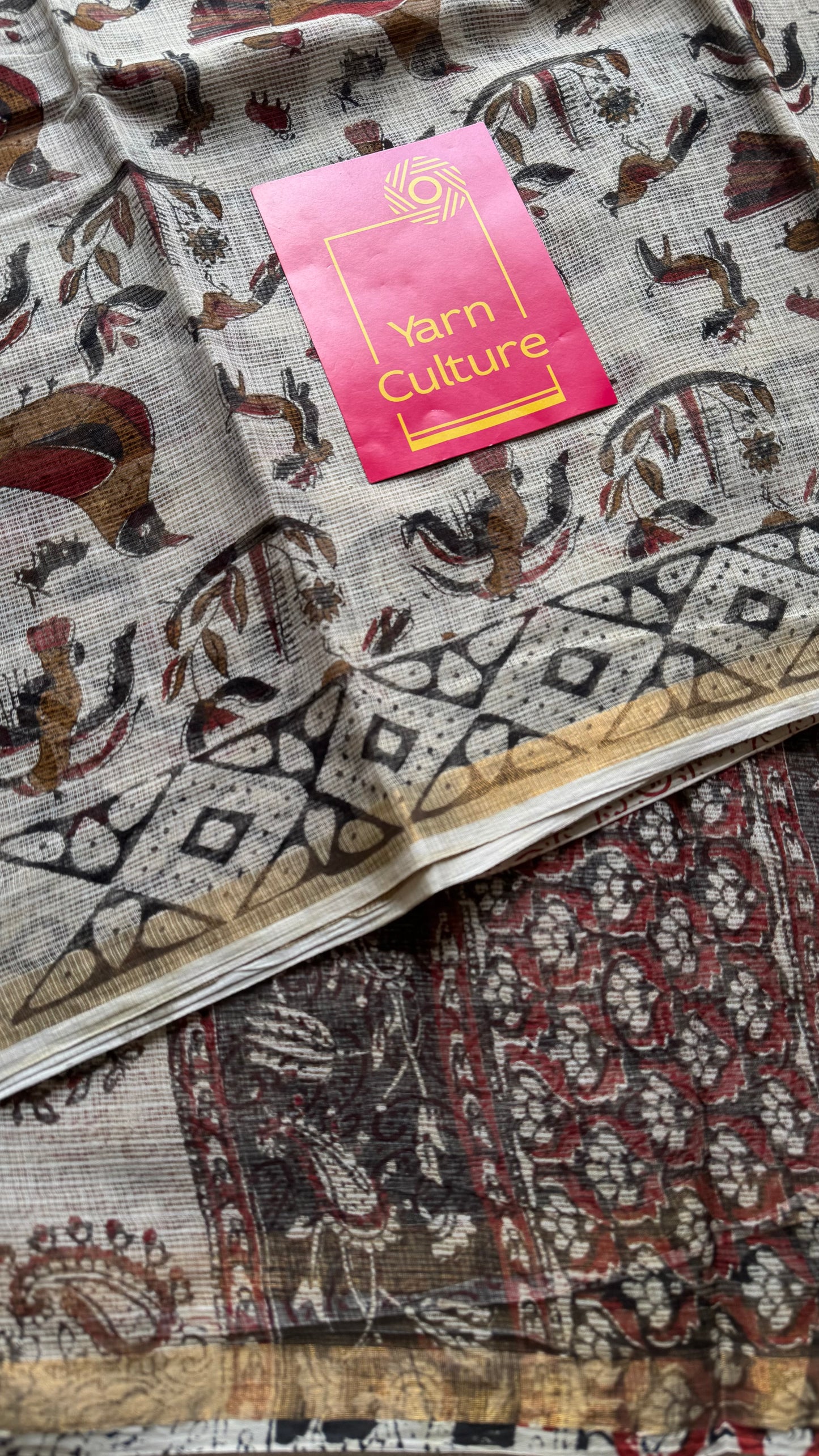 Jungle Noor, Kota Doria with zari border - YCTOROCBP71