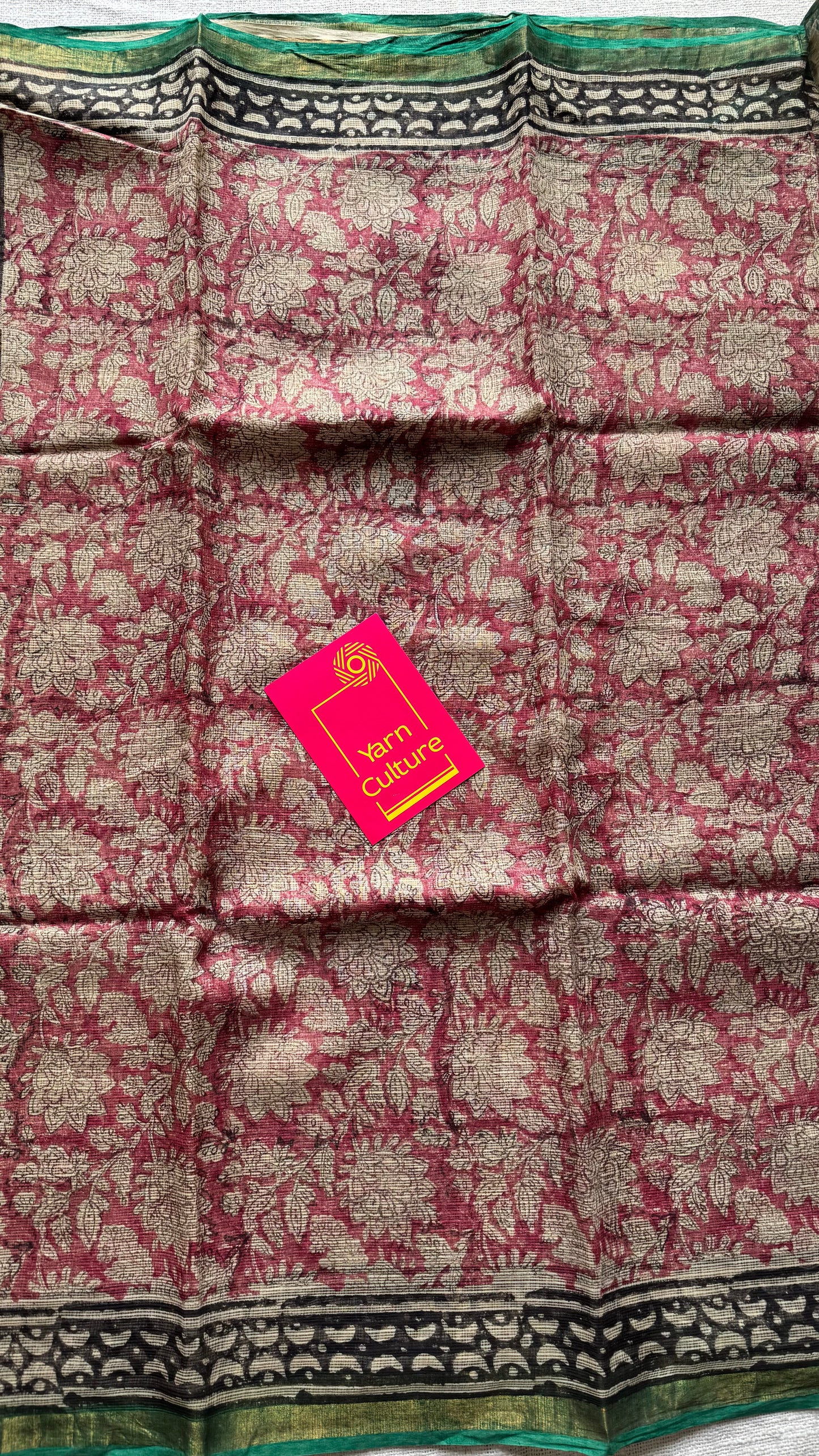 Pankhuri, Kota Doria with zari border - YCTOROCBP74