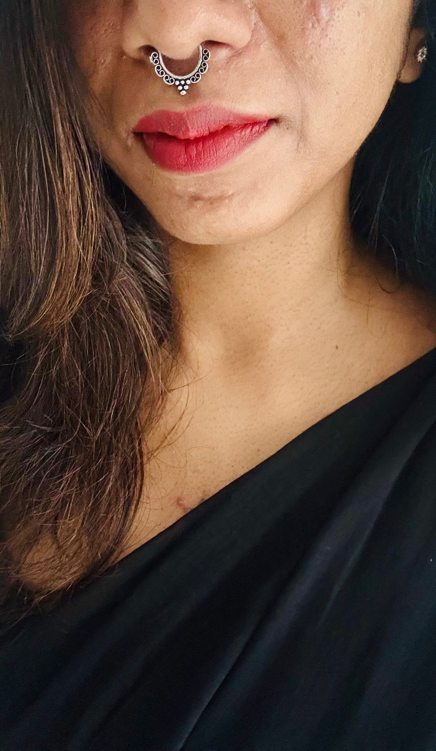 Septum nosering, clip-on (non pierced) - YCOSNPSR333