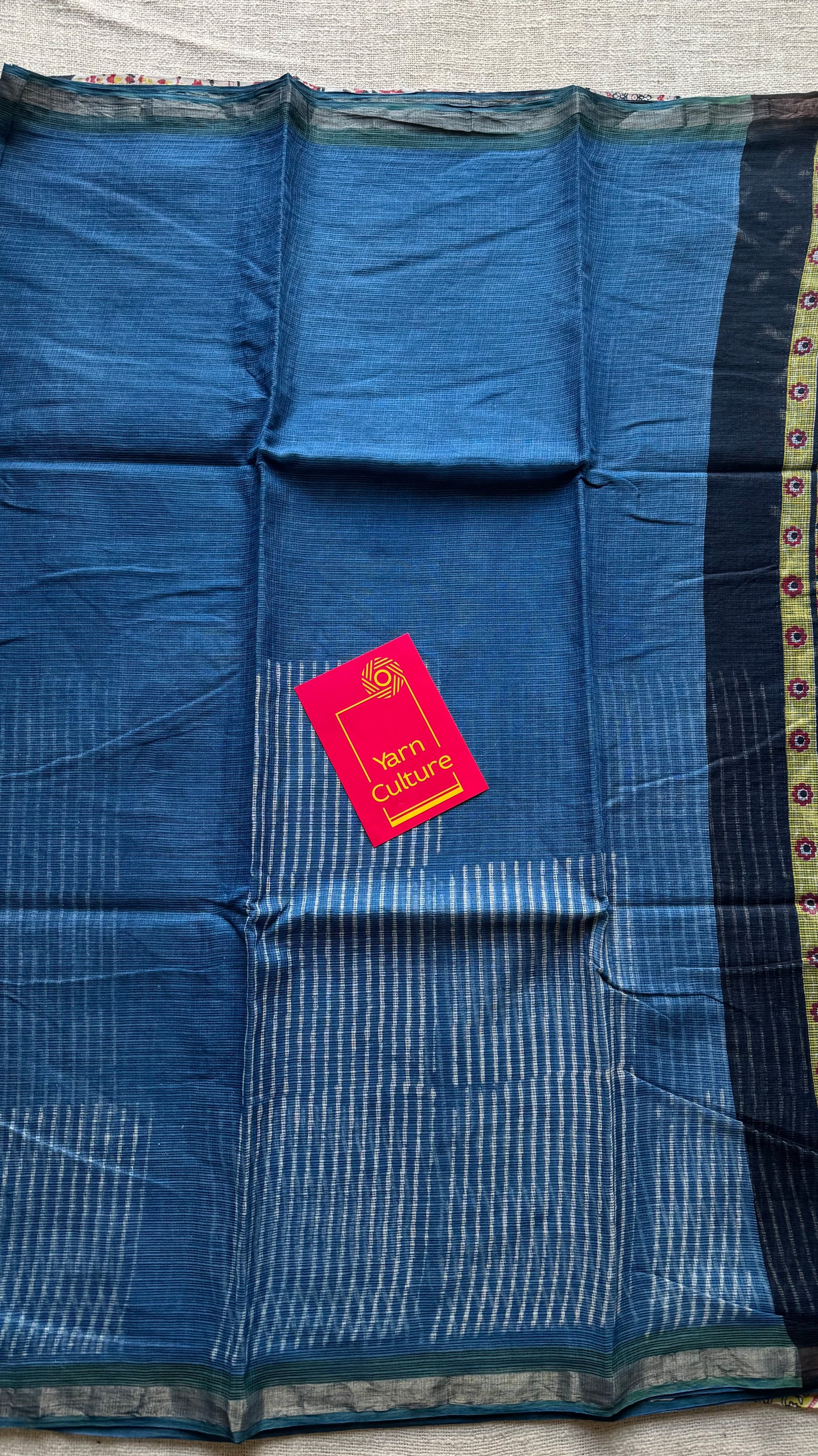 Neelvahini, Kota Doria with zari border - YCTOROCBP78