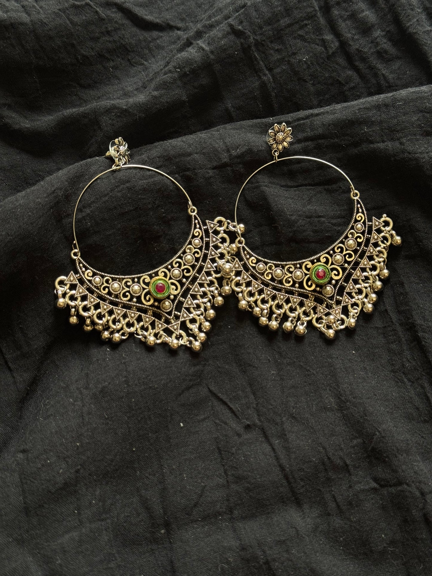 Lightweight chandbali earrings - YCOSER508