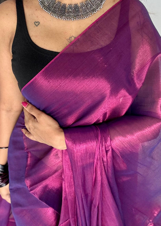 Dark pink dual tone mul tissue - YCBCMCLSE62