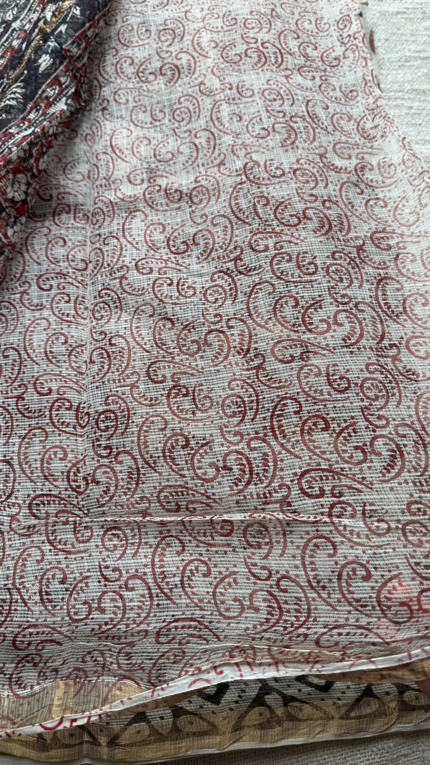 Jungle Noor, Kota Doria with zari border - YCTOROCBP71