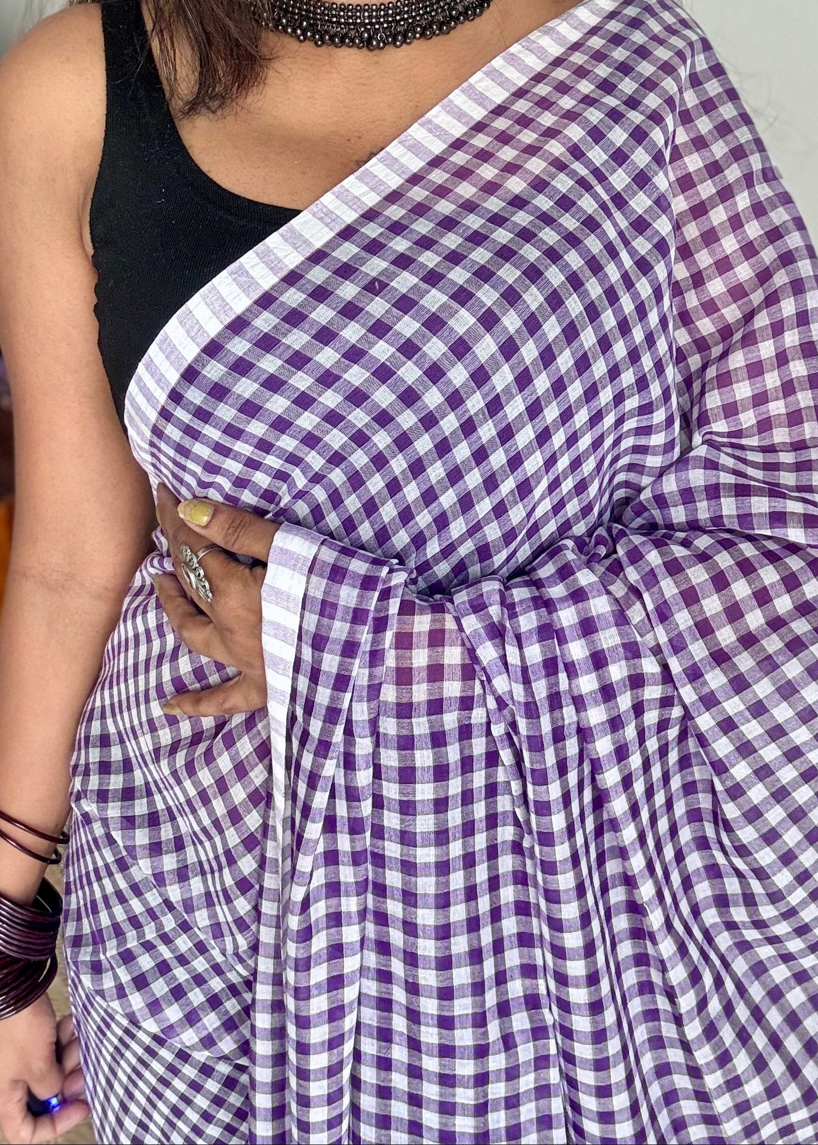 mul cotton saree,  checkered saree,  check saree, mul cotton saree online, breathable cotton saree summer, soft mul saree India, lightweight summer saree, airy cotton saree, everyday wear saree, comfortable sarees for daily wear, soft handloom cotton saree, checkered cotton saree, checkered mul saree for summer, breathable mul cotton saree for hot weather, lightweight cotton saree for daily wear India, soft and airy sarees for summer styling, 