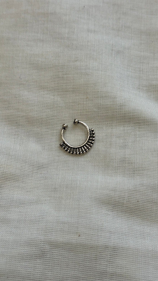 Septum nosering, clip-on (non pierced) - YCOSNPSR318
