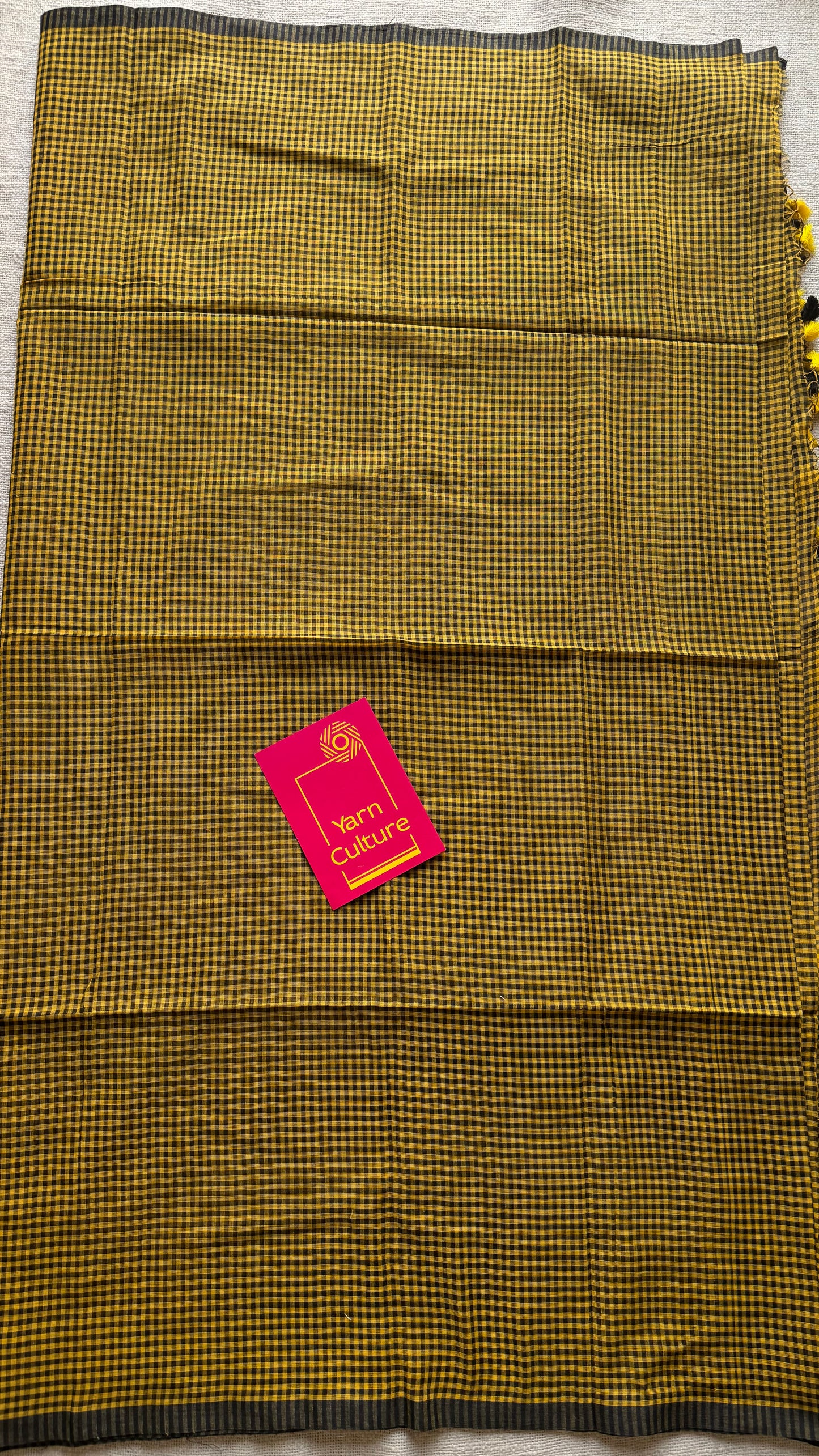 Yellow and black mul, micro checks - YCBCMCNO01