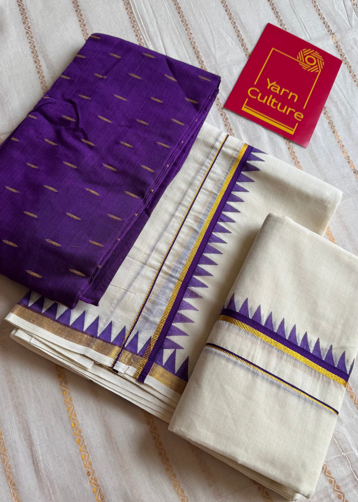 Set mund, purple temple border - YCIEON111