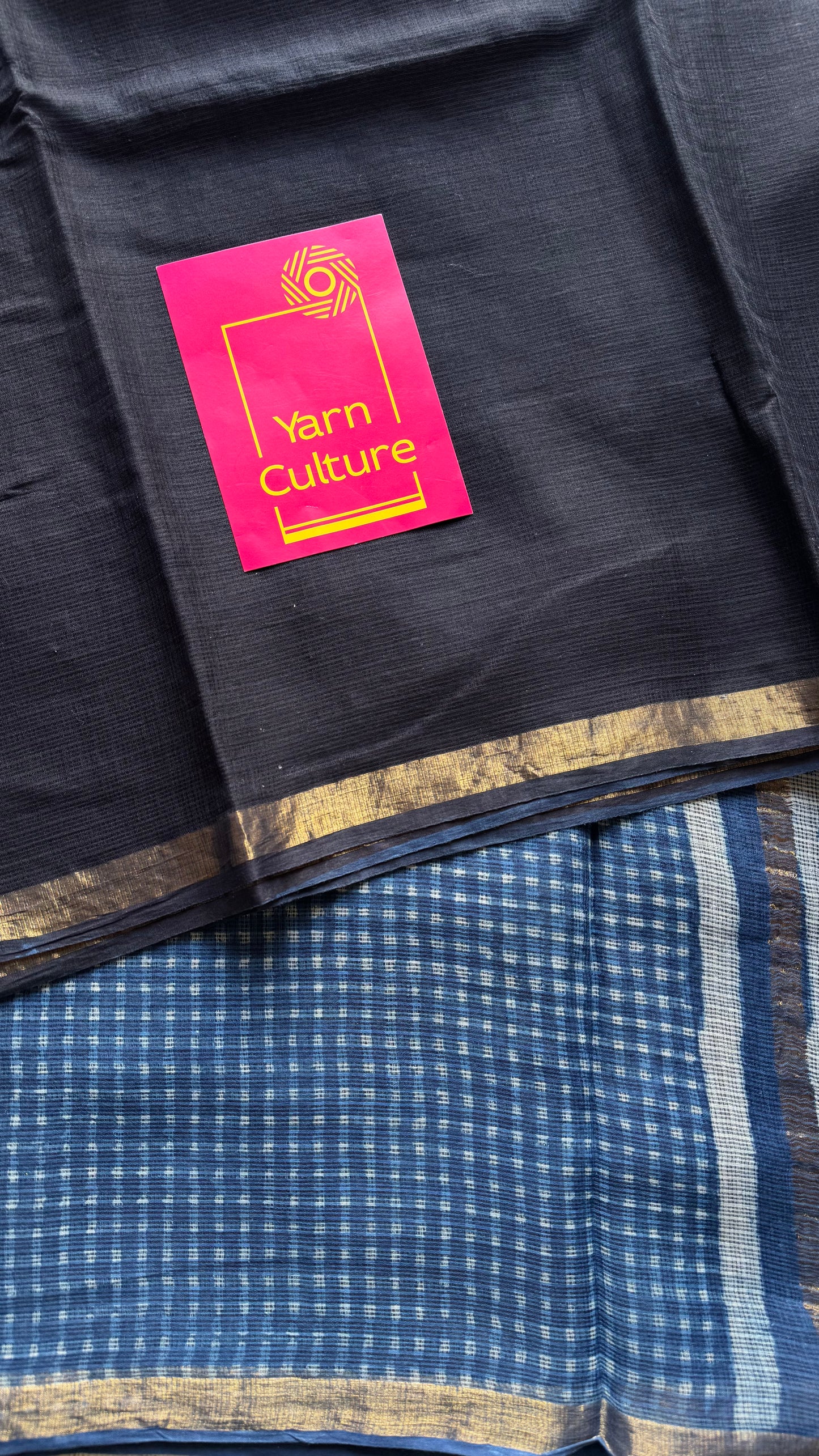 Raatrang, Kota Doria with zari border - YCTOROCBP79