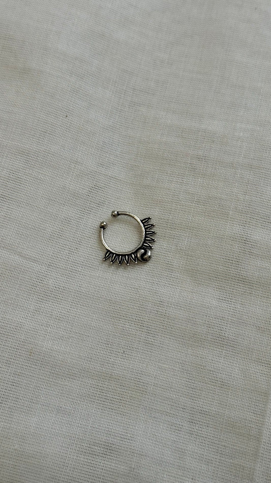 Septum nosering, clip-on (non pierced) - YCOSNPSR321