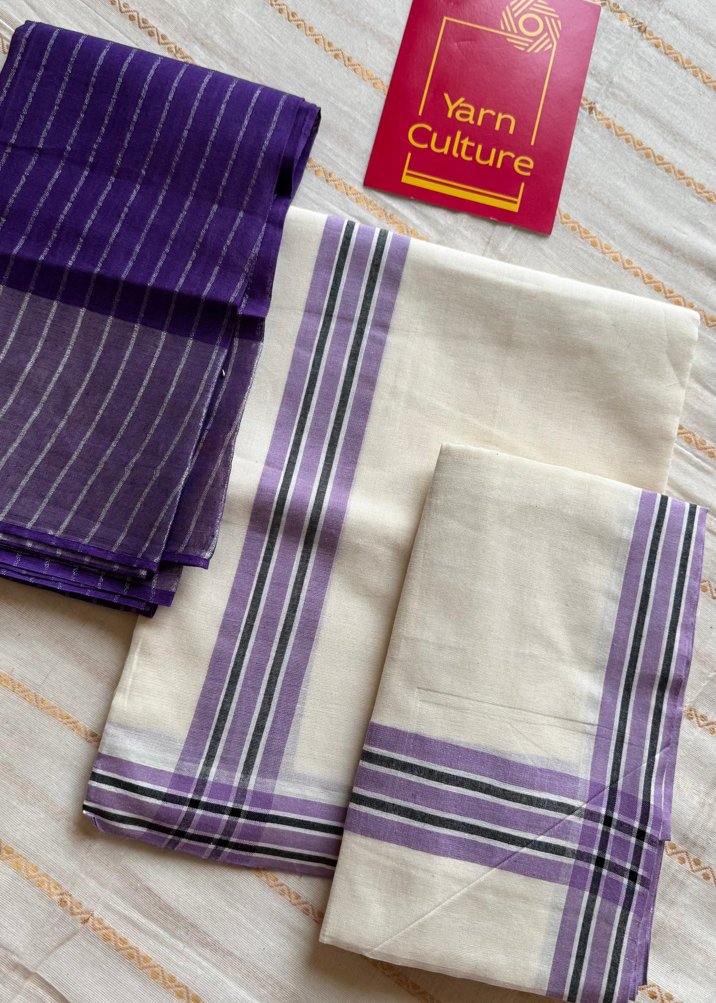 Set mund, purple lines - YCIEON127