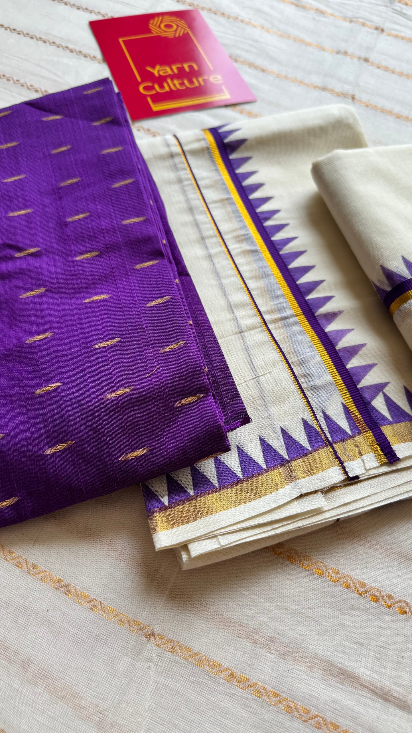 Set mund, purple temple border - YCIEON111