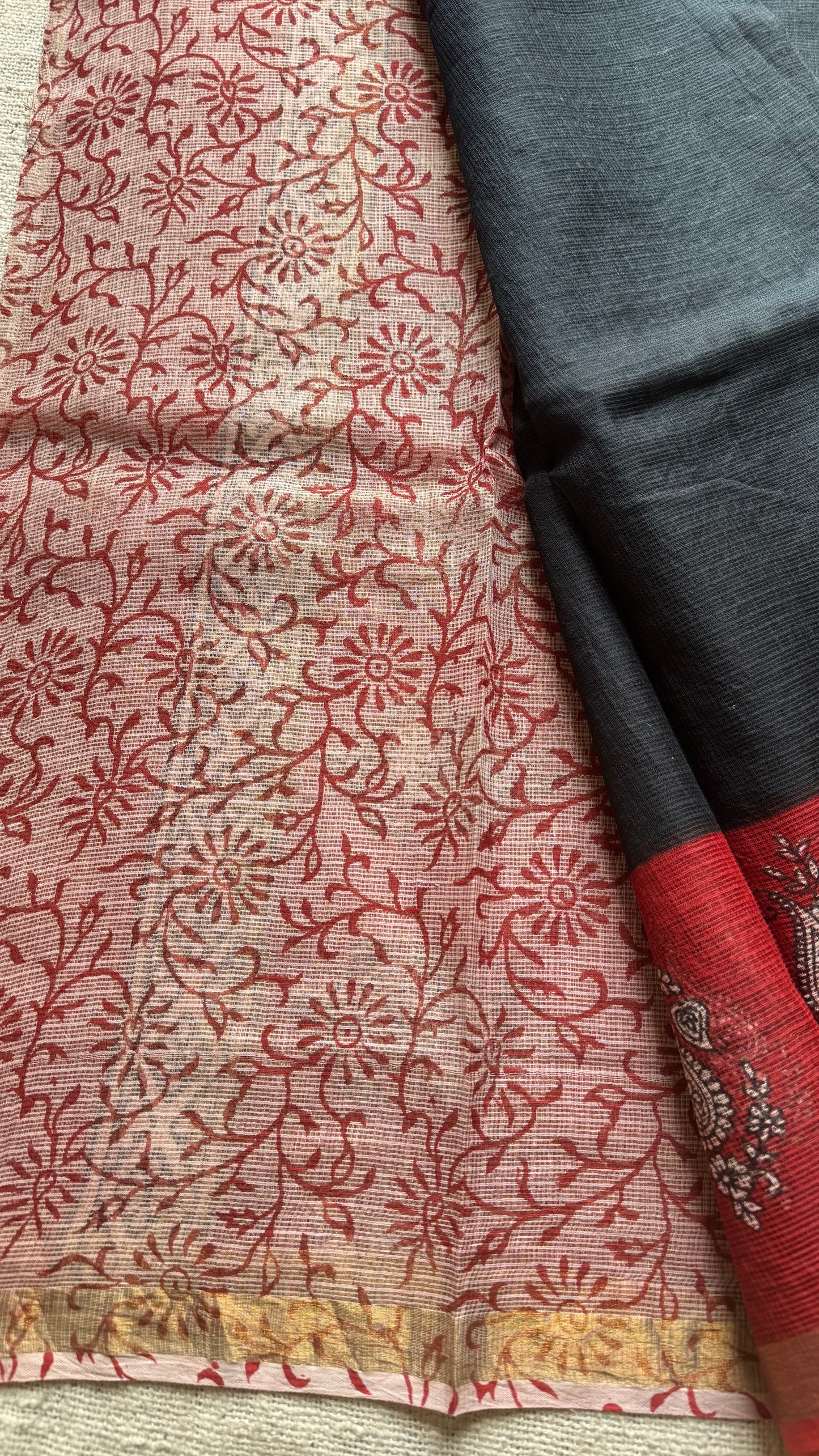 Noorja, Kota Doria with zari border - YCTOROCBP73