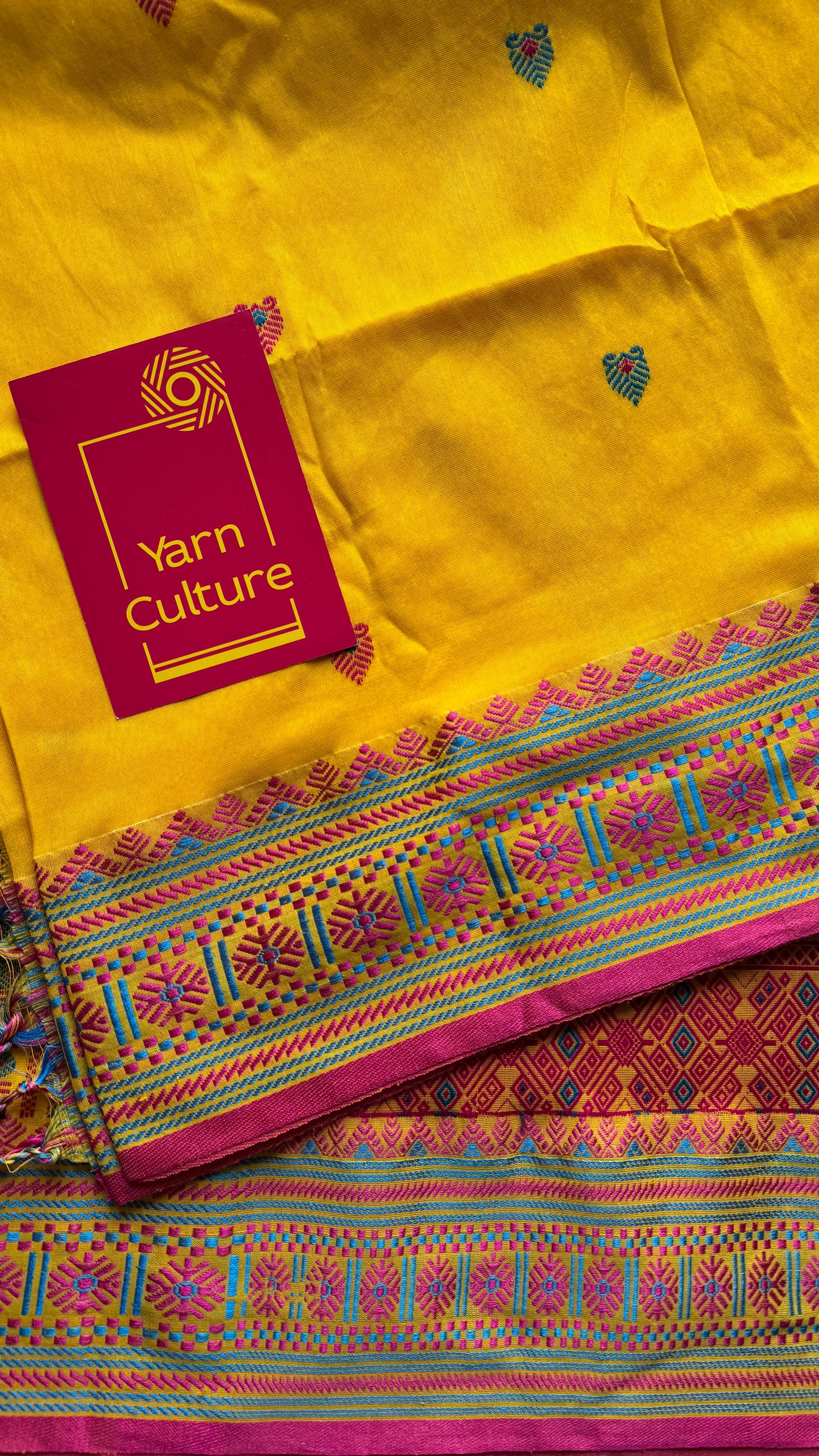 Rongmoni (ৰঙমণি)  - a gem of colors, soft cotton - YCHOTEAJA209