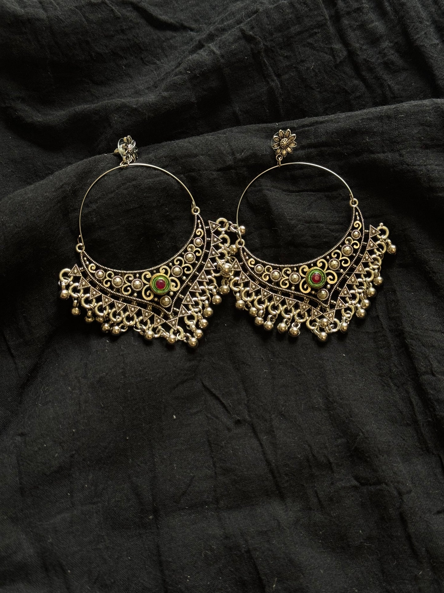 Lightweight chandbali earrings - YCOSER508
