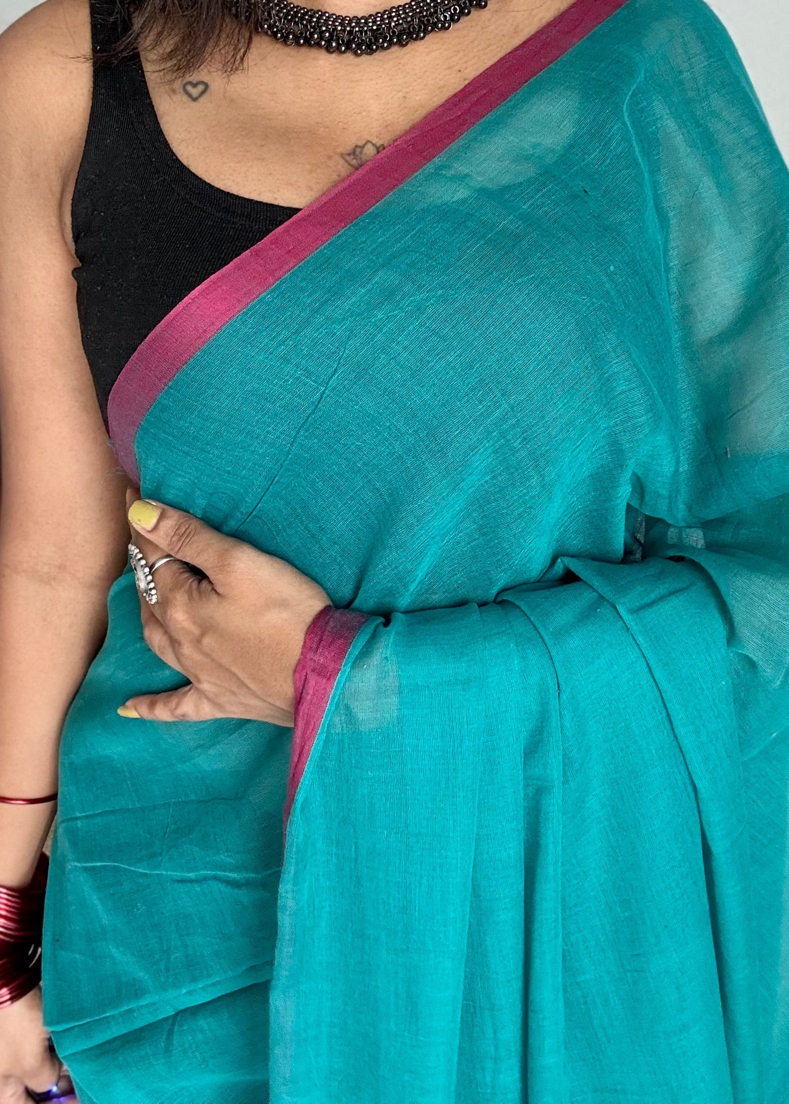 mul cotton saree lightweight breathable soft cotton saree for summer and everyday wear, contrast border sarees