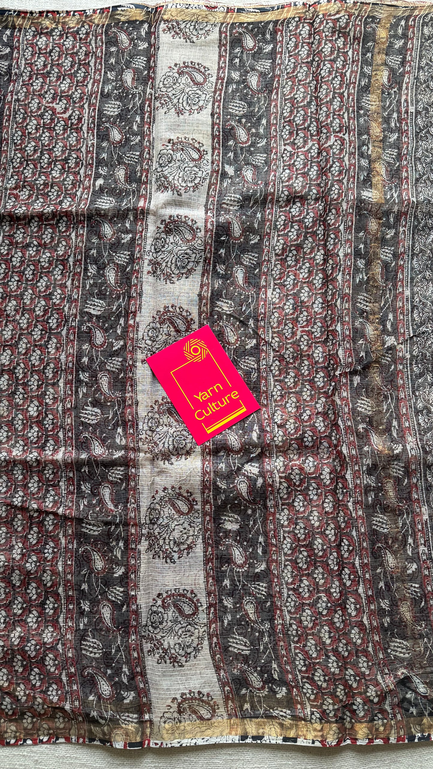 Jungle Noor, Kota Doria with zari border - YCTOROCBP71