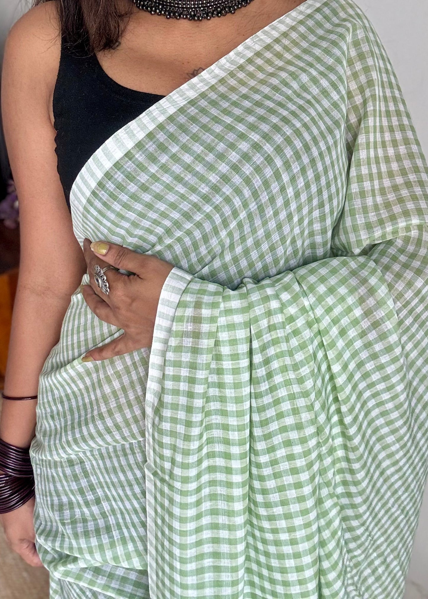 mul cotton saree, checkered saree, check saree, mul cotton saree online, breathable cotton saree summer, soft mul saree India, lightweight summer saree, airy cotton saree, everyday wear saree, comfortable sarees for daily wear, soft handloom cotton saree, checkered cotton saree, checkered mul saree for summer, breathable mul cotton saree for hot weather, lightweight cotton saree for daily wear India, soft and airy sarees for summer styling