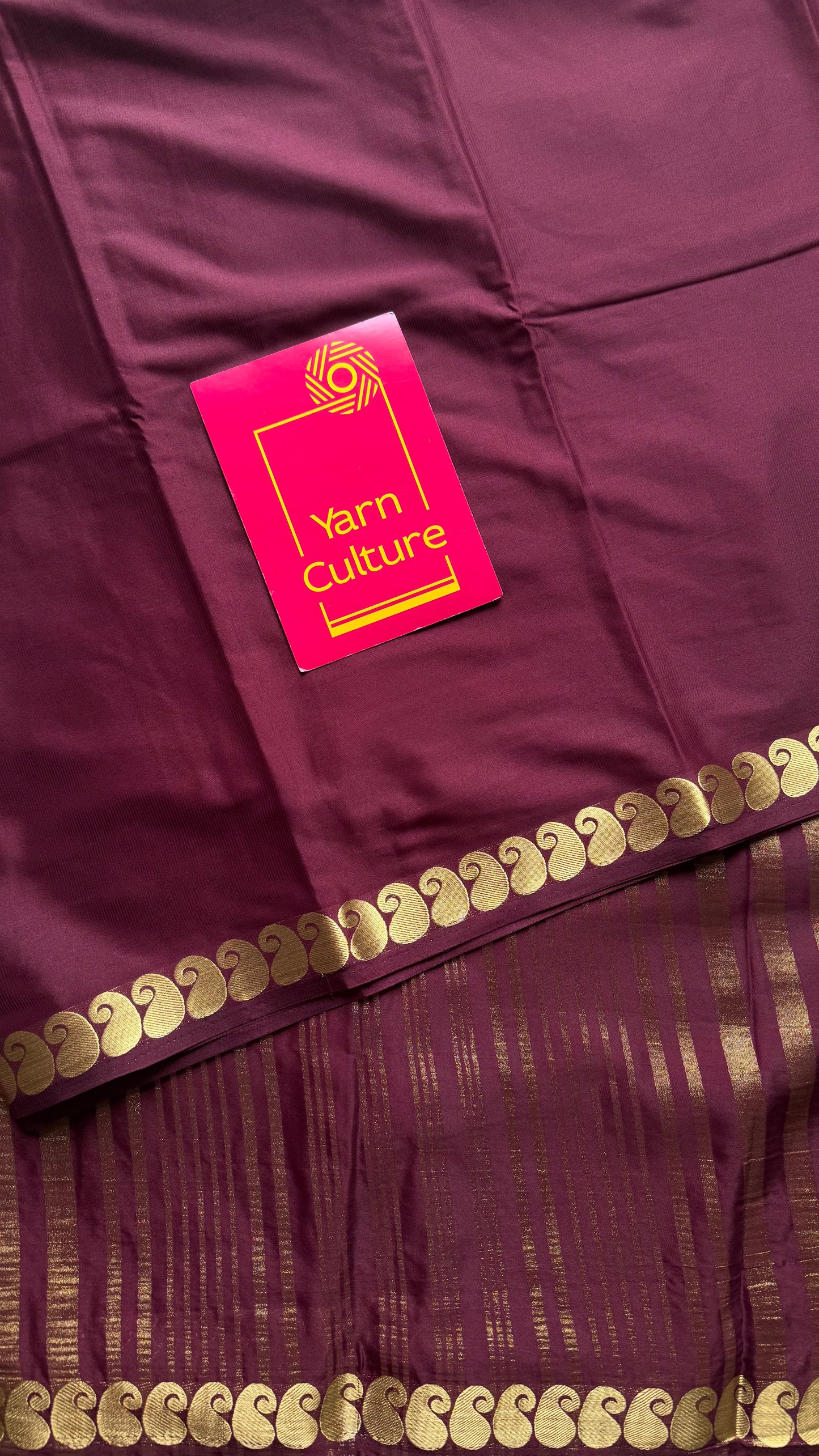 Brown Mysore semi-silk - YCDESE32