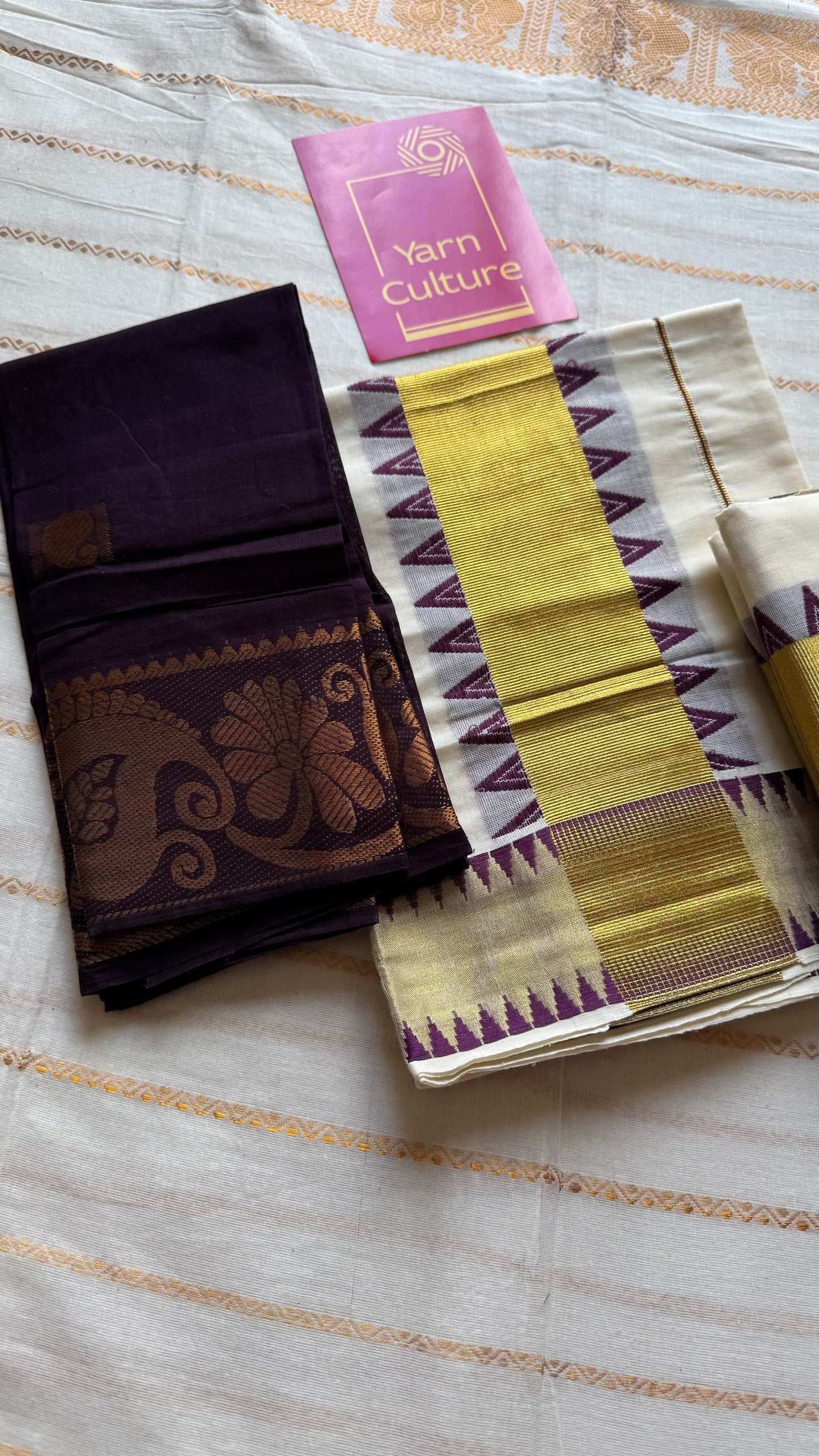 Set mund, wine coloured temple border - YCIEON140