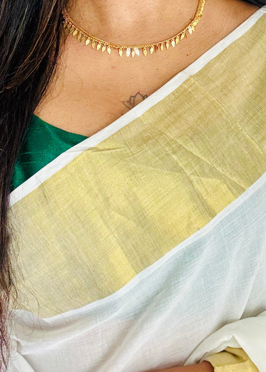 Plain gold thin Elakkathali  - YCGPNP793