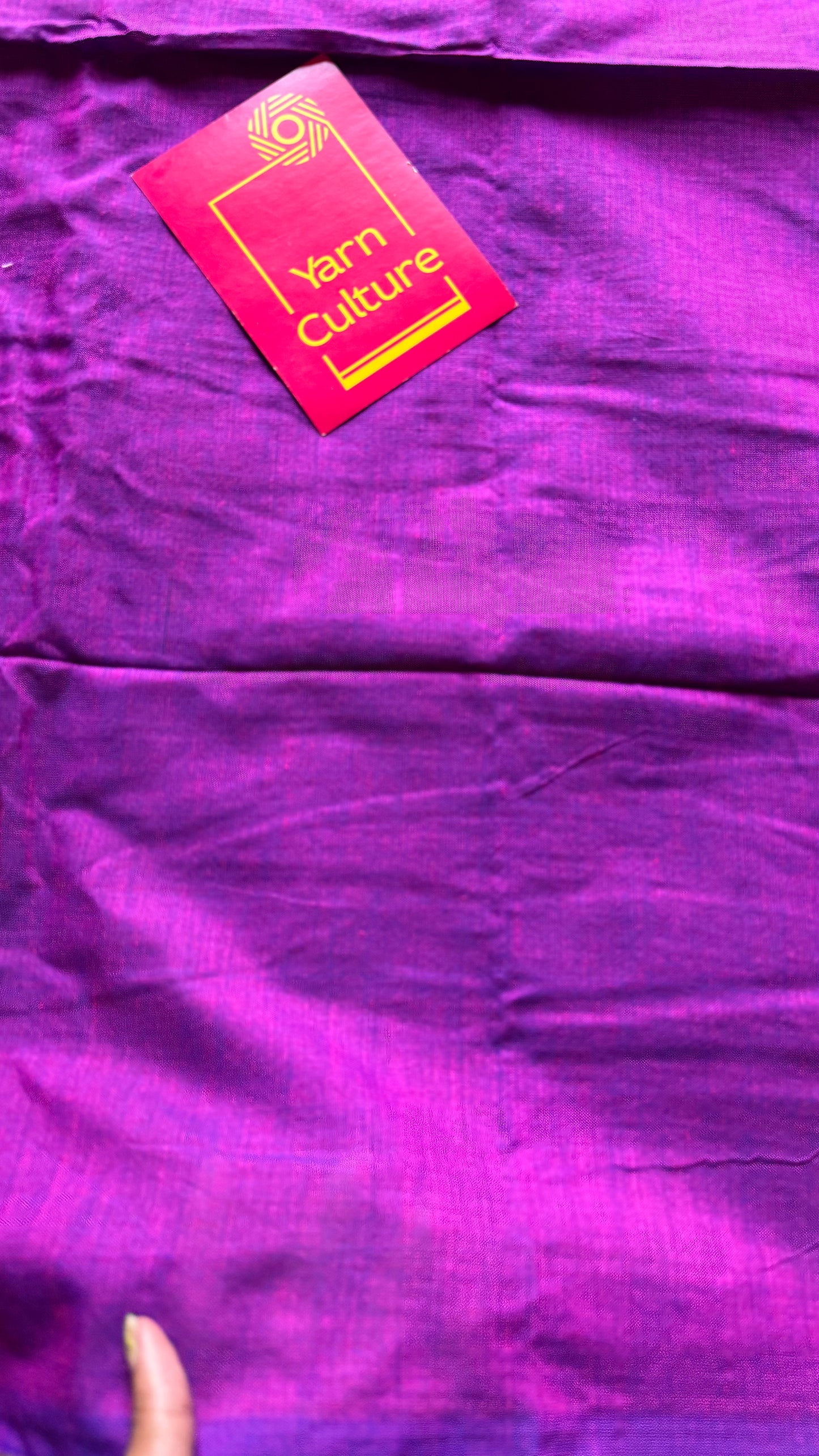Purple pink soft cotton saree  - YCBCKCAP26