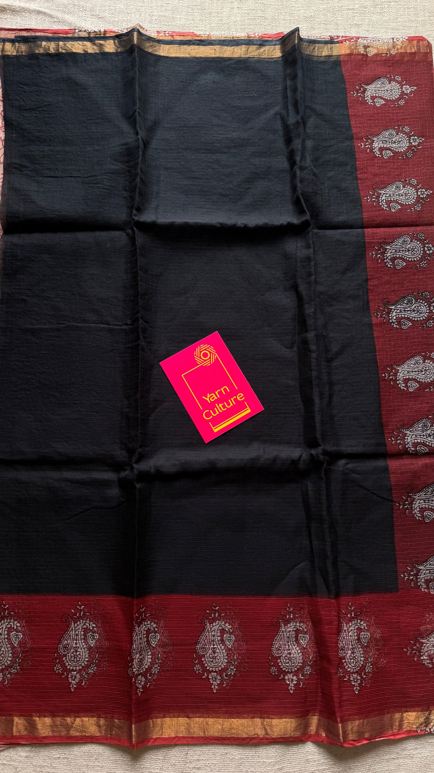 Noorja, Kota Doria with zari border - YCTOROCBP73