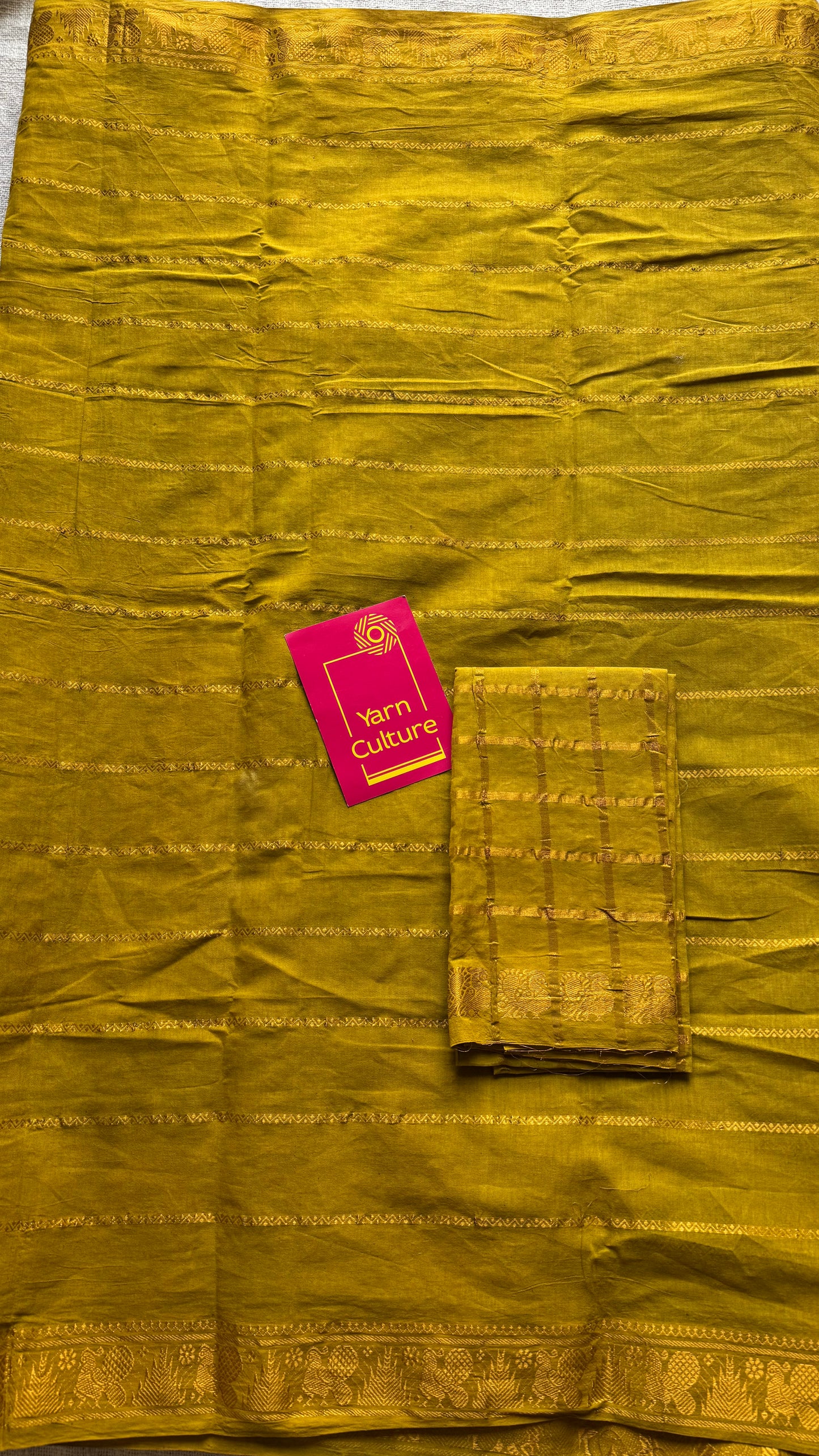 Purple with light green, sungudi cotton half-half saree - YCCOTNMSFE357