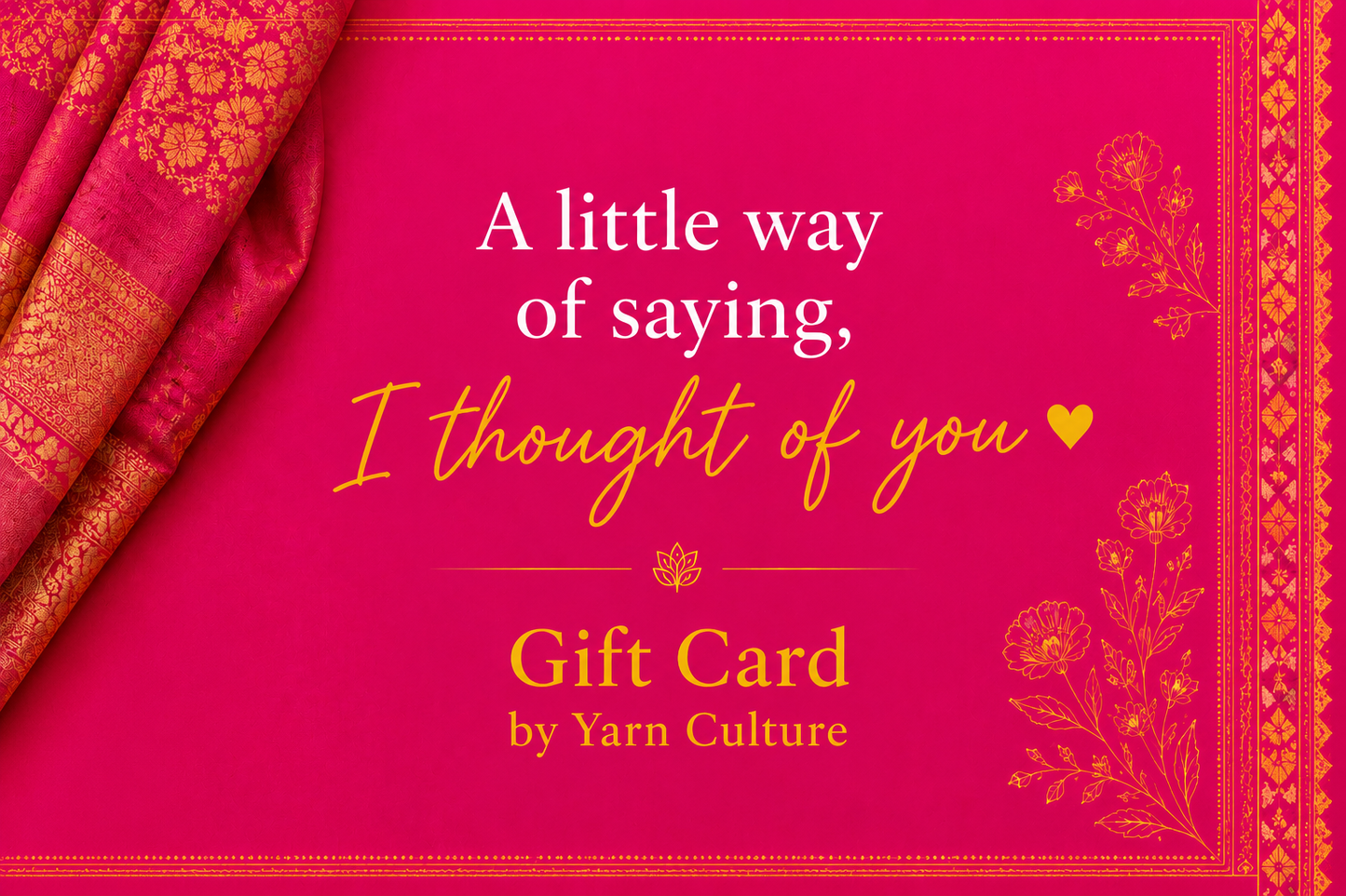 Yarn Culture e-Gift Card