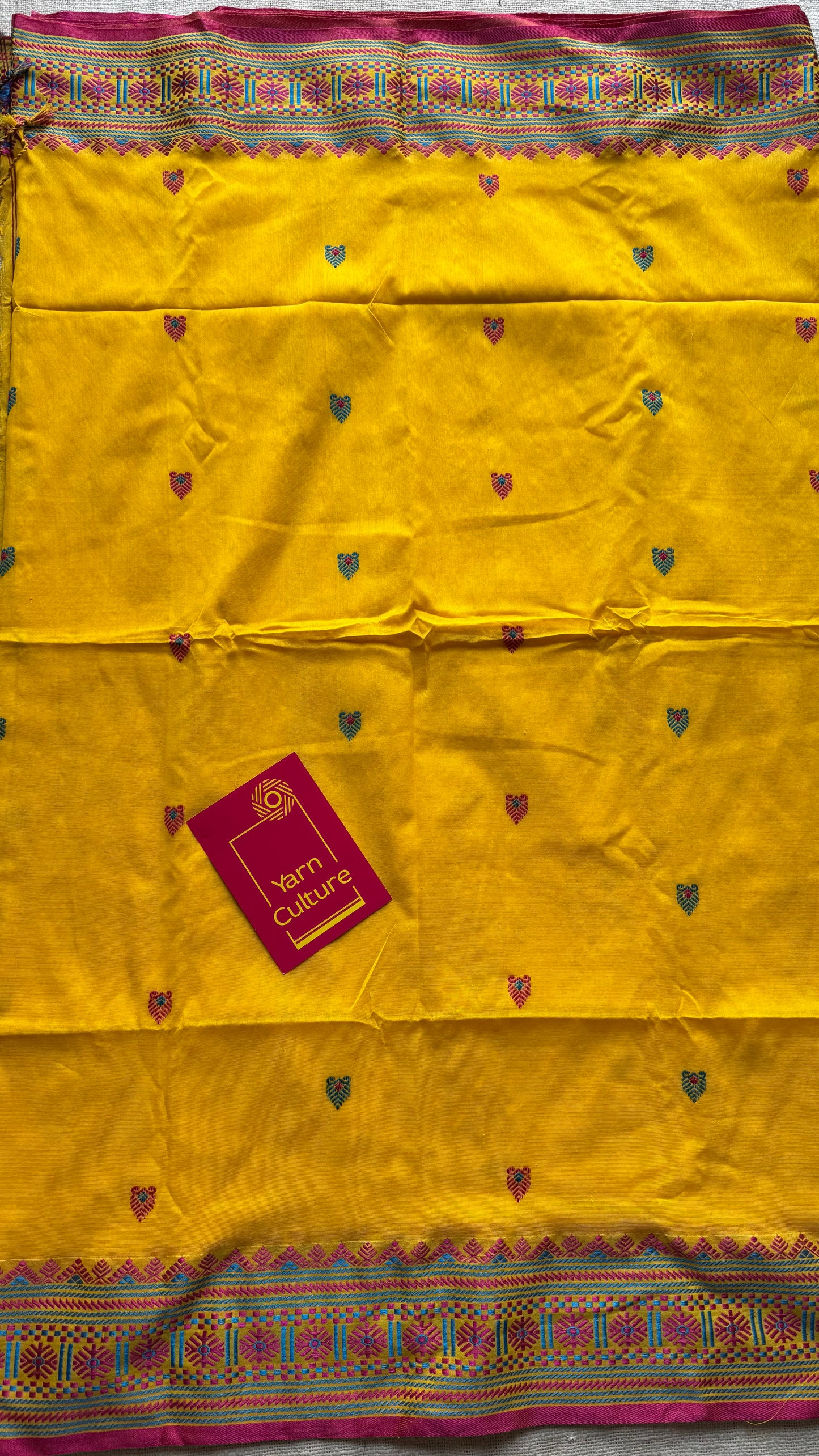 Rongmoni (ৰঙমণি)  - a gem of colors, soft cotton - YCHOTEAJA209