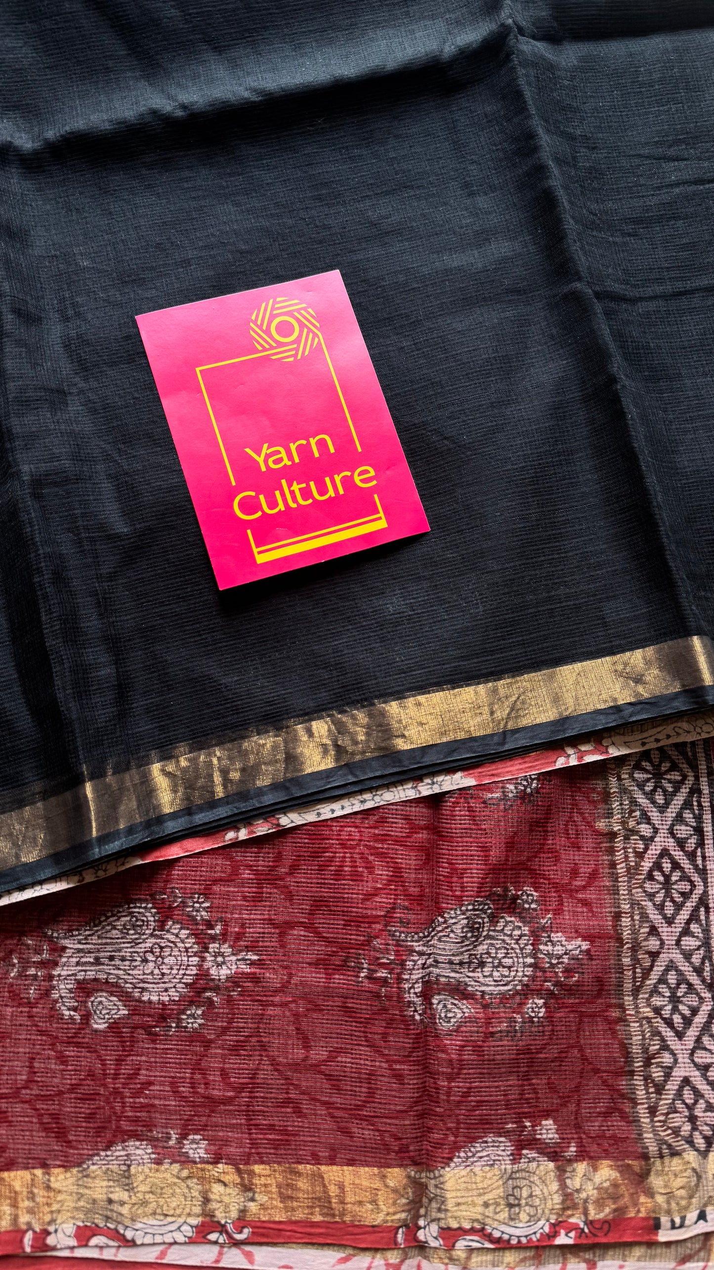 Noorja, Kota Doria with zari border - YCTOROCBP73