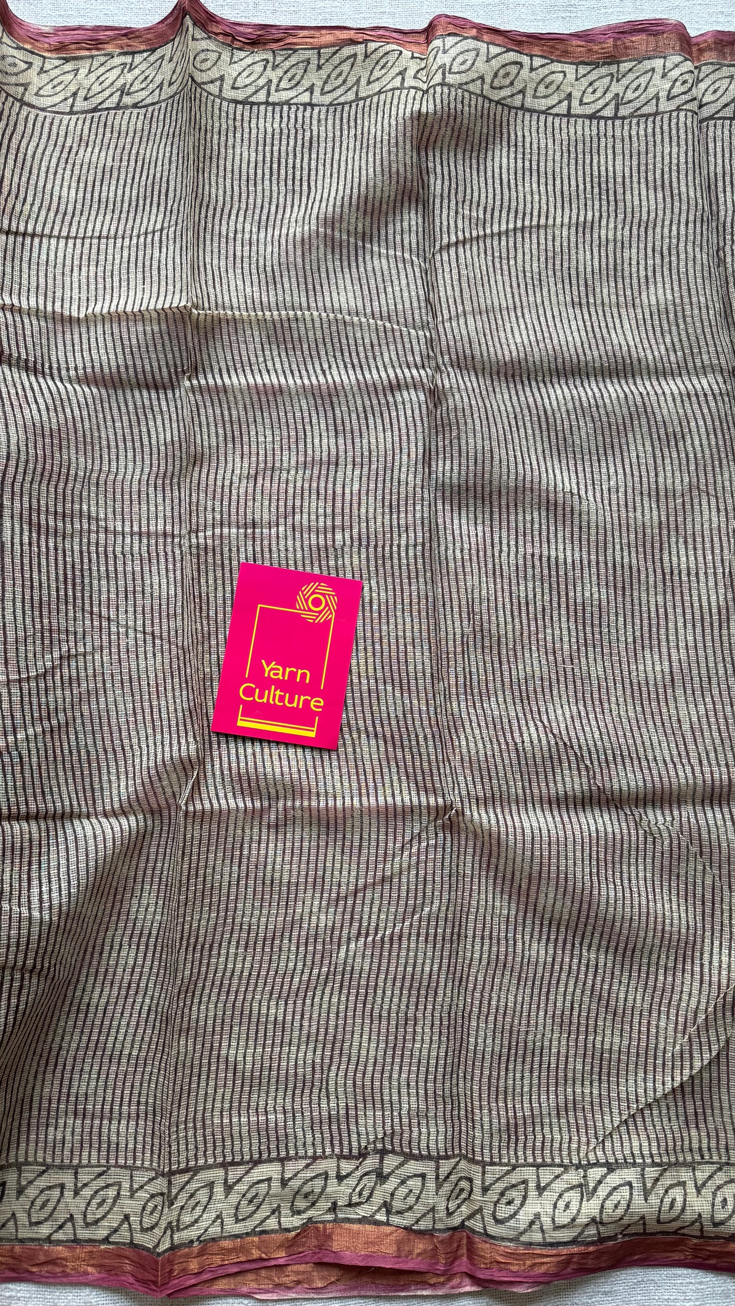 Gulrooh, Kota Doria with zari border - YCTOROCBP76