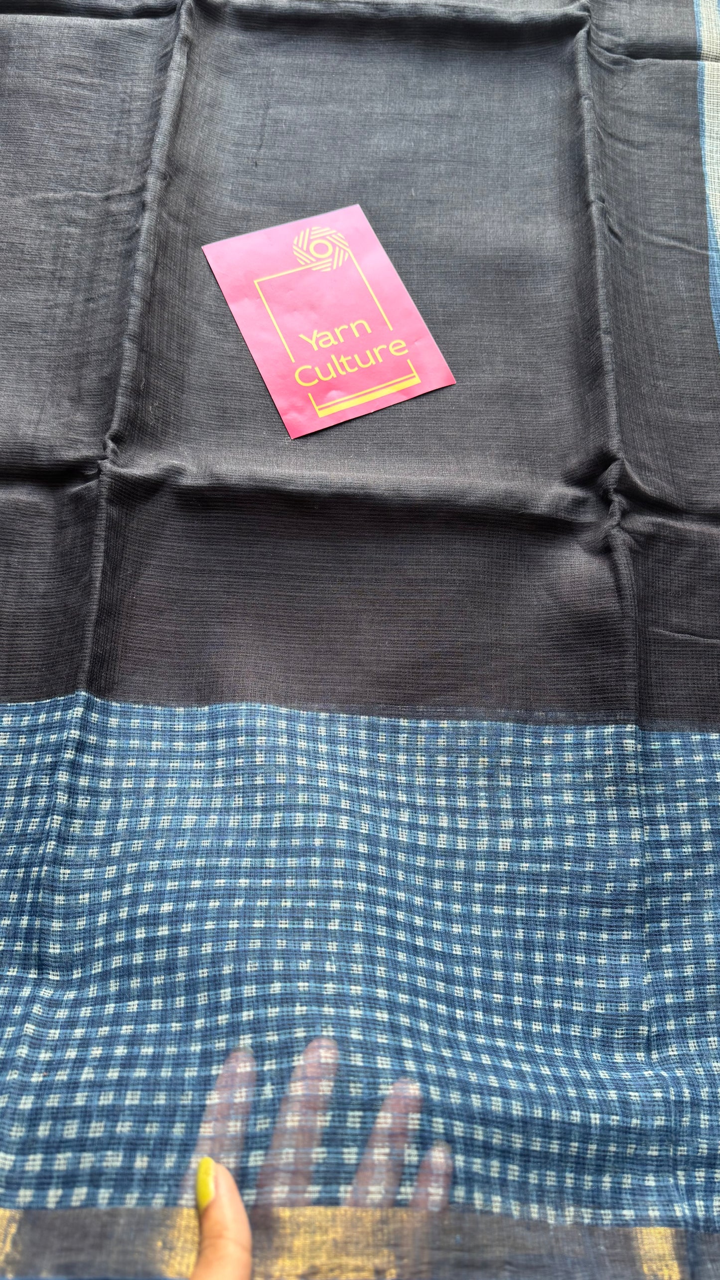 Raatrang, Kota Doria with zari border - YCTOROCBP79