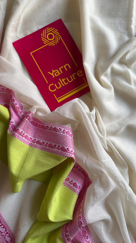 Citrus Blossom - Phulia Handwoven Soft Cotton YCBCFC12
