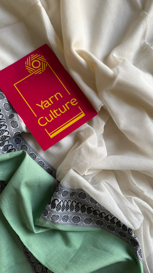 Subtle Serenity  - Phulia Handwoven Soft Cotton YCBCFC07