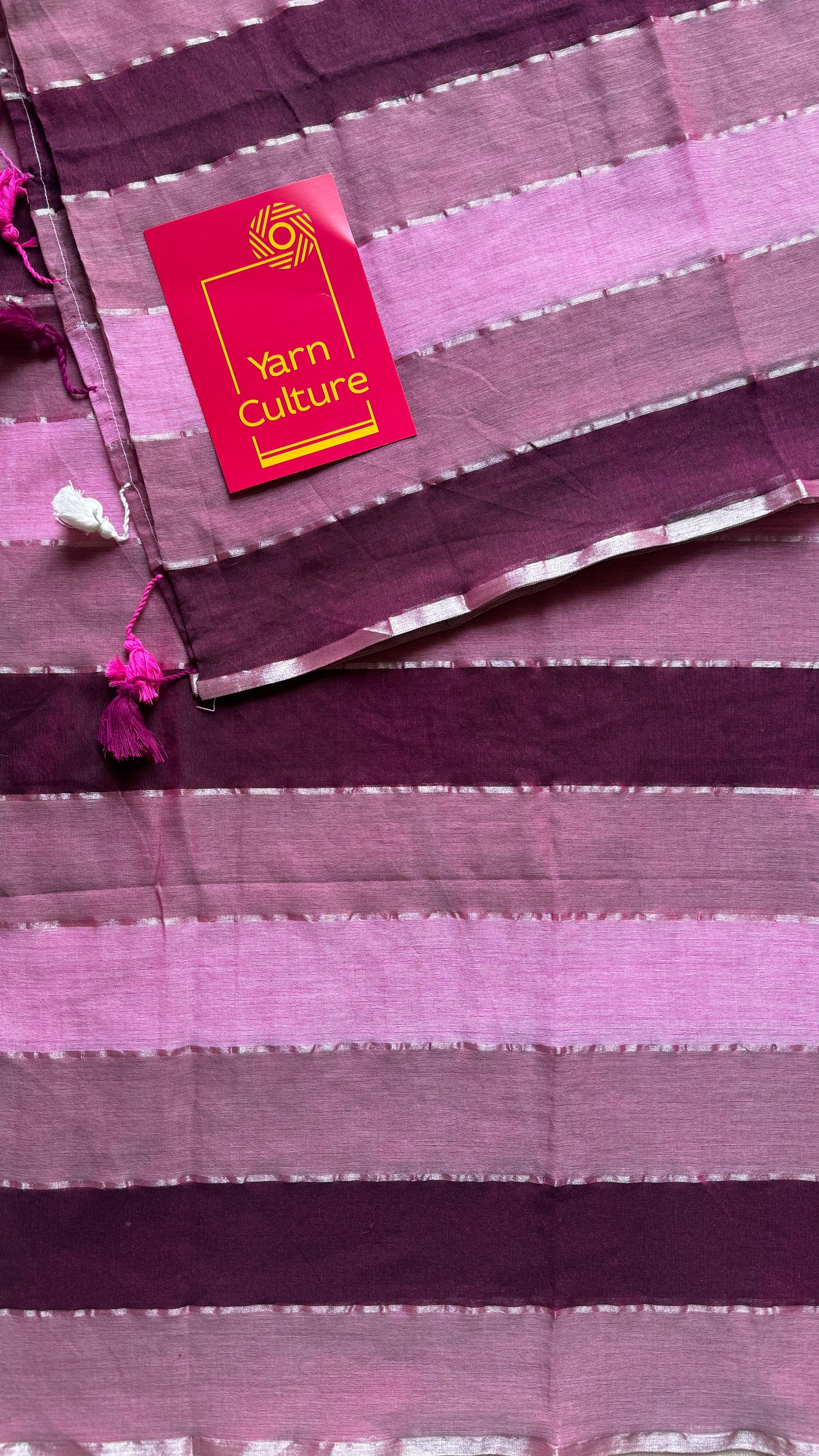 Raspberry Whirl - Pink and wine colour block hues, mul cotton