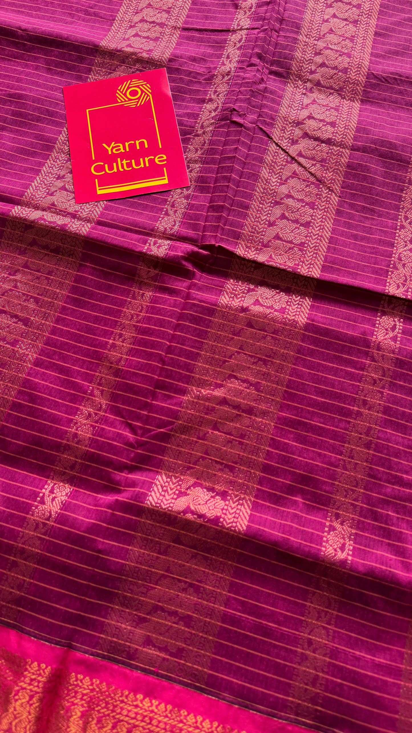 Black - Hot Pink, Checks - Kalyani Cotton Silk - YCCOTNKCSC11