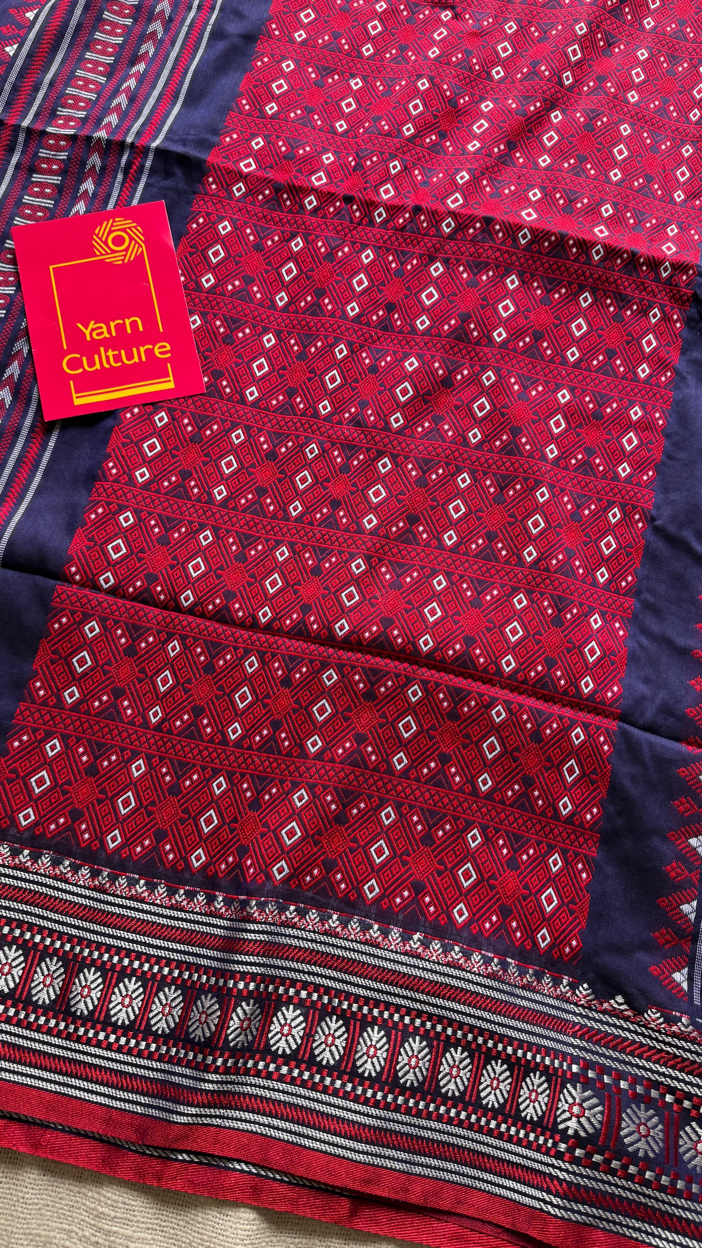 Nilanjana (নীলাঞ্জনা) – One with deep blue eyes, soft cotton - YCHOTEA04