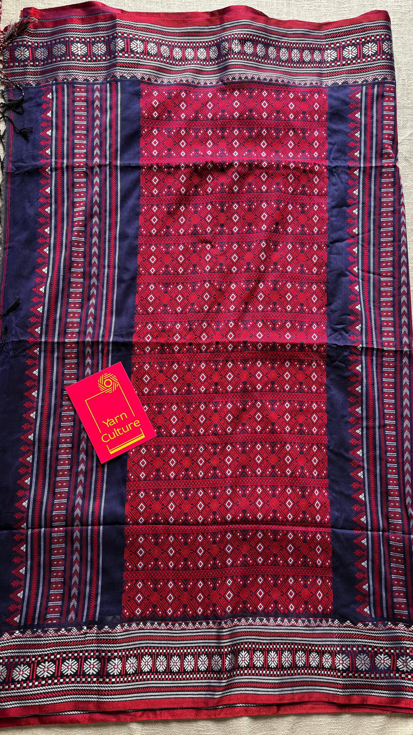 Nilanjana (নীলাঞ্জনা) – One with deep blue eyes, soft cotton - YCHOTEA04